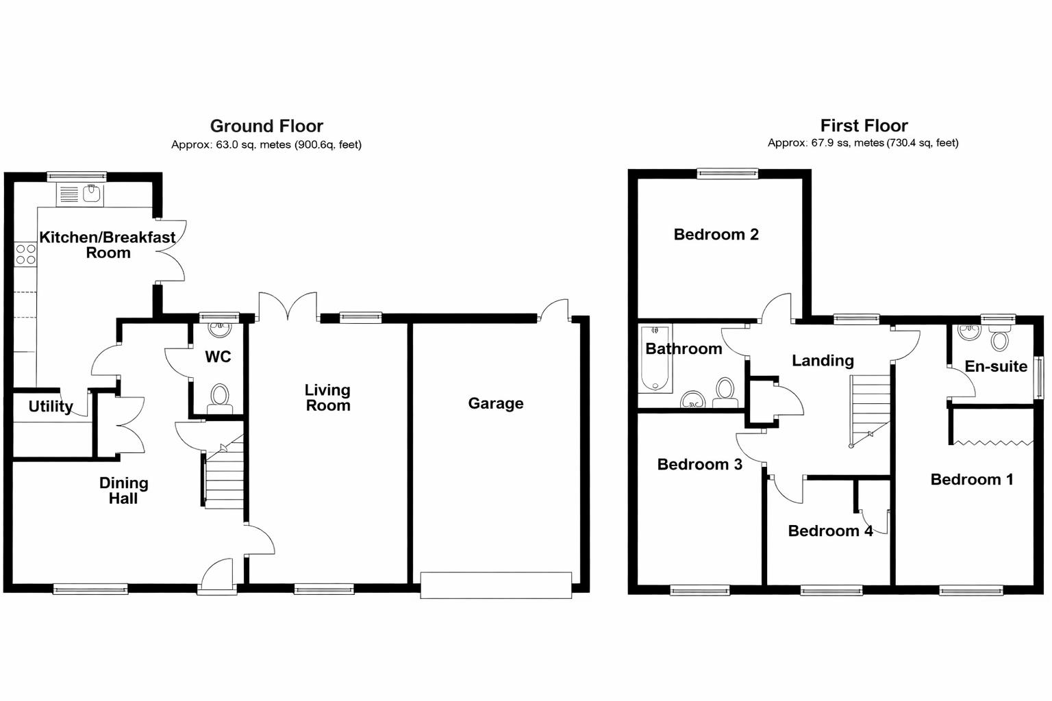 Ivy House, Oakfield, Hawkhurst floorplan