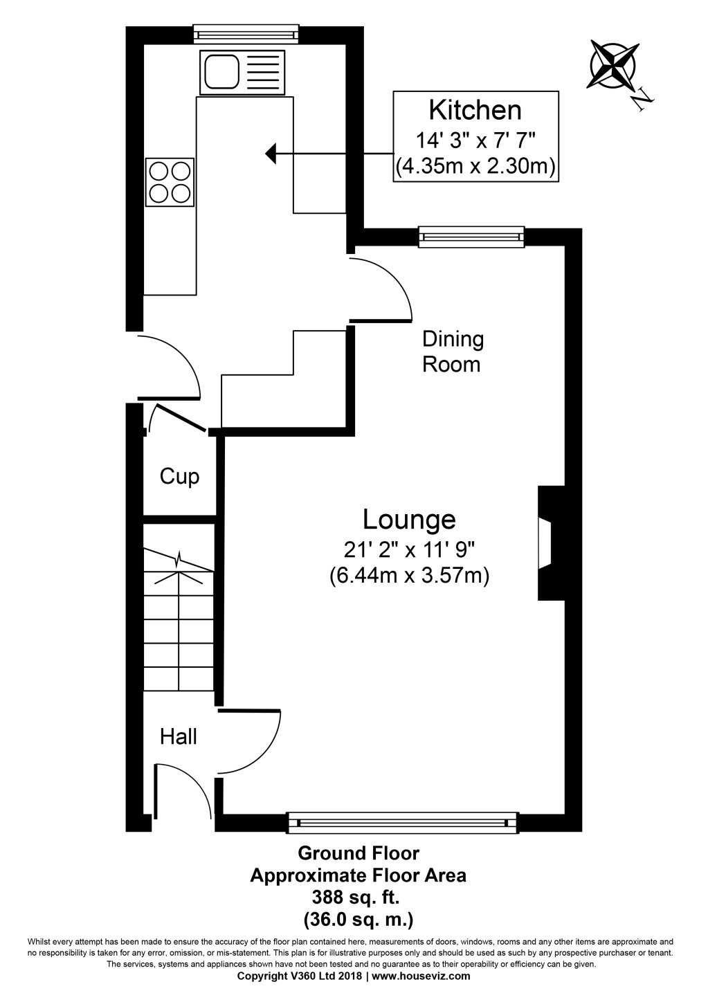 2 Bedrooms Terraced house to rent in Grey Court, Newton Hill, Wakefield WF1