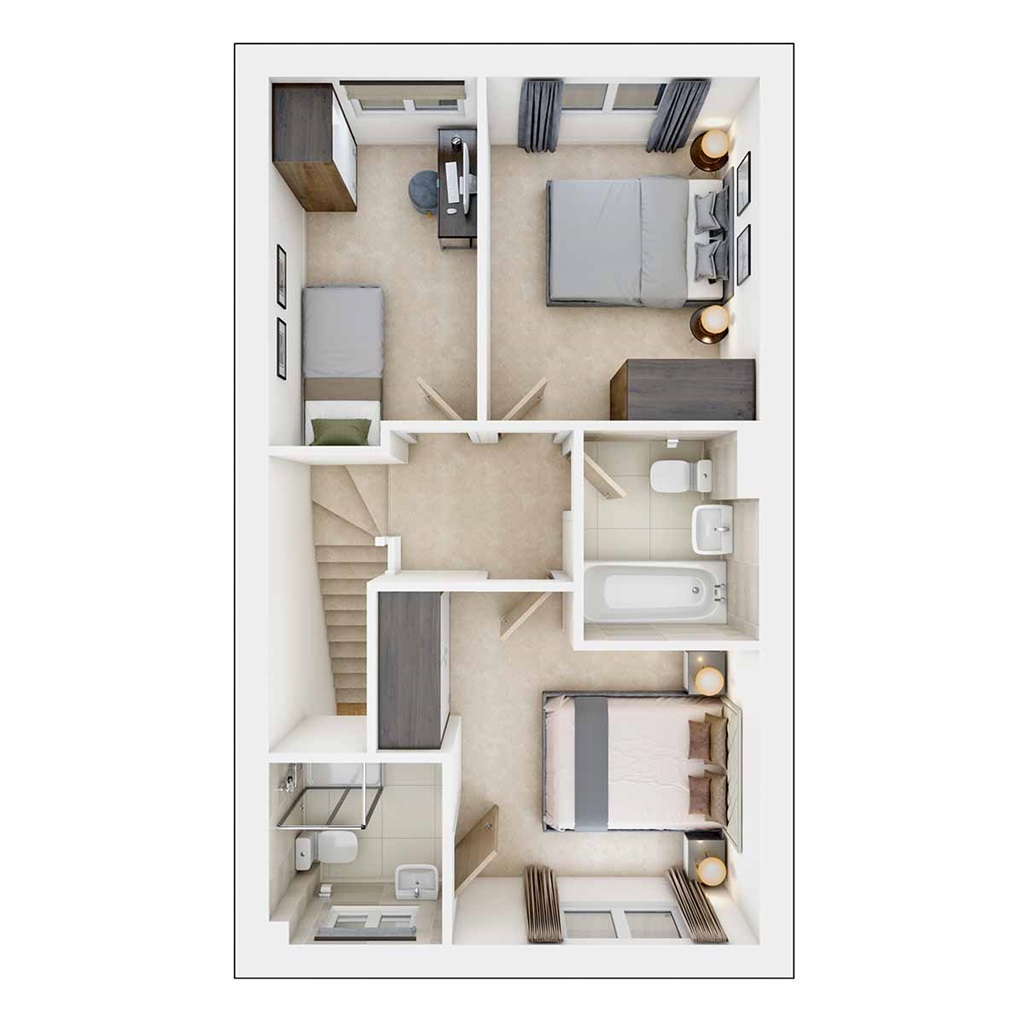 The Gosford - Plot 225, Parc Llandaf, Llantrisant Road, Llandaff floorplan