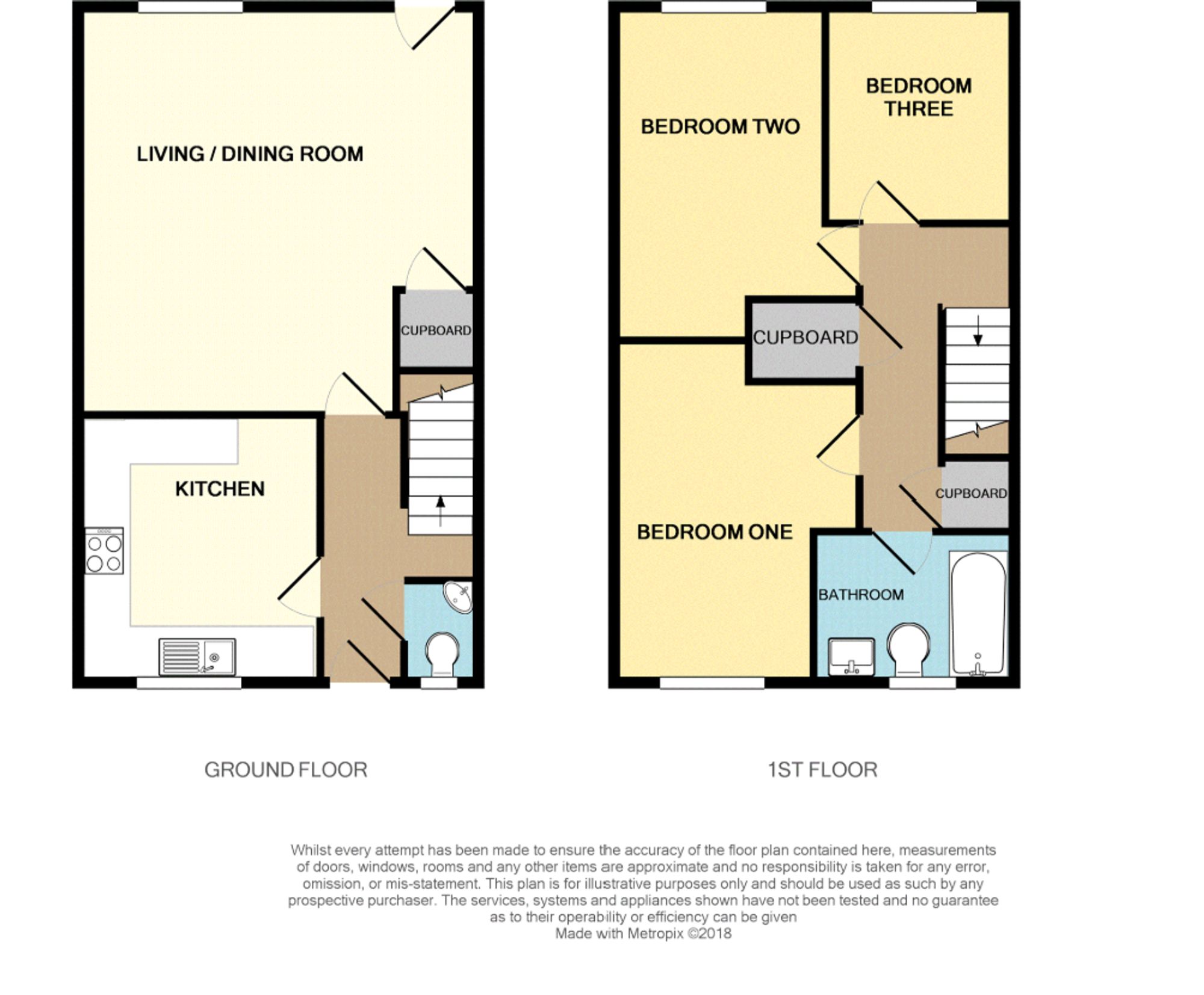 16, Carmichael Way, Basingstoke floorplan