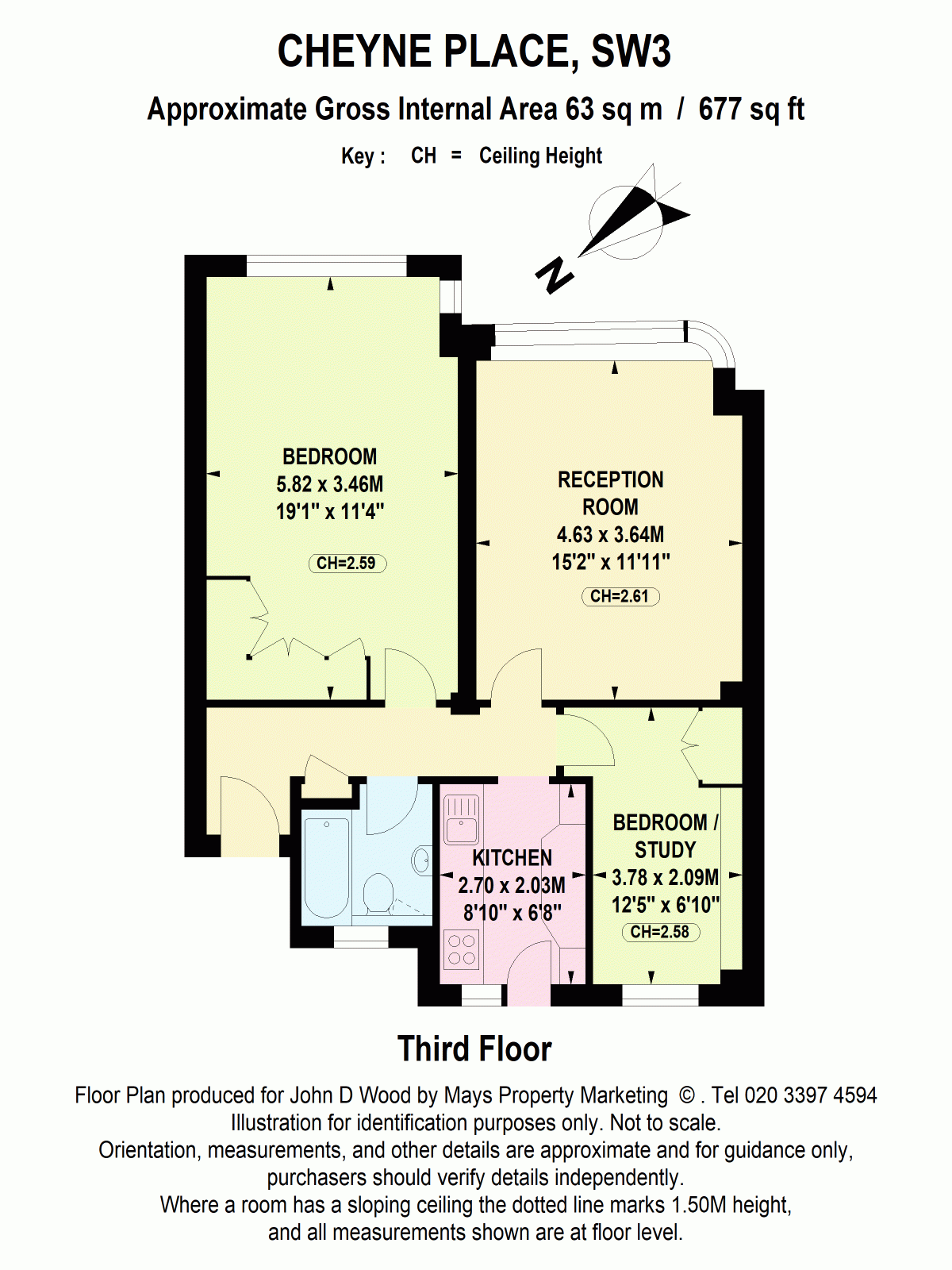 Cheyne Place, Chelsea floorplan