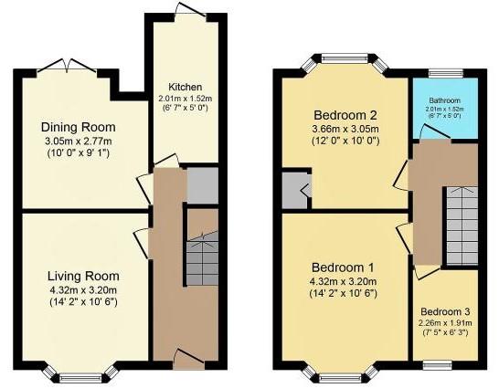 22, Arundel Road, Coventry floorplan