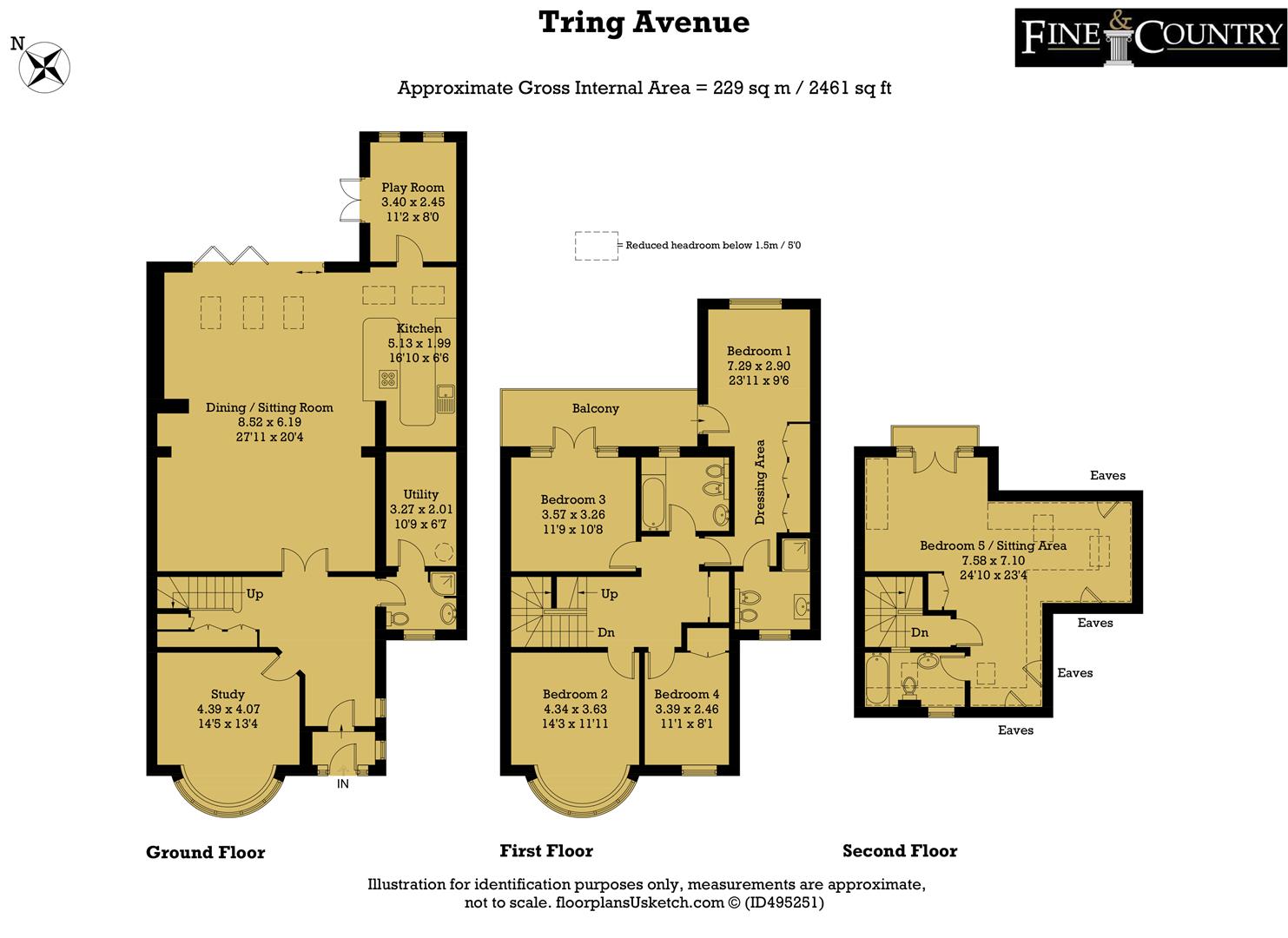 5 Bedrooms  for sale in Tring Avenue, London W5