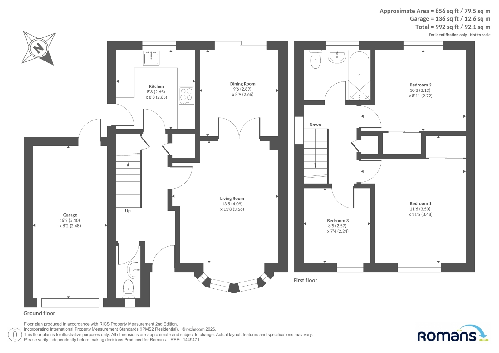 11, Petrel Close, Berkshire floorplan