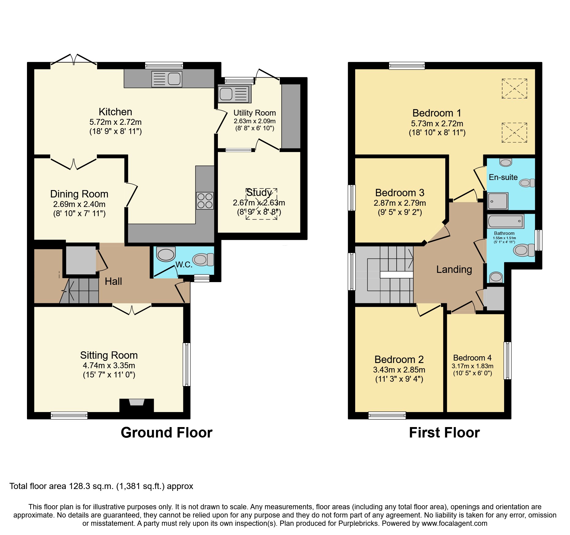 18, Ransome Close - Shaw, Swindon floorplan