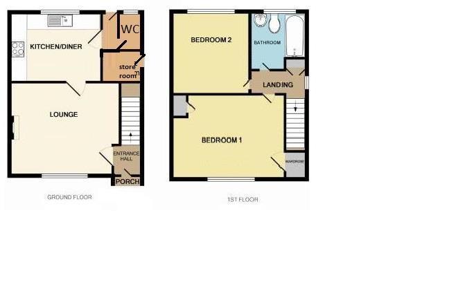1, Stanley Road, Hinckley floorplan