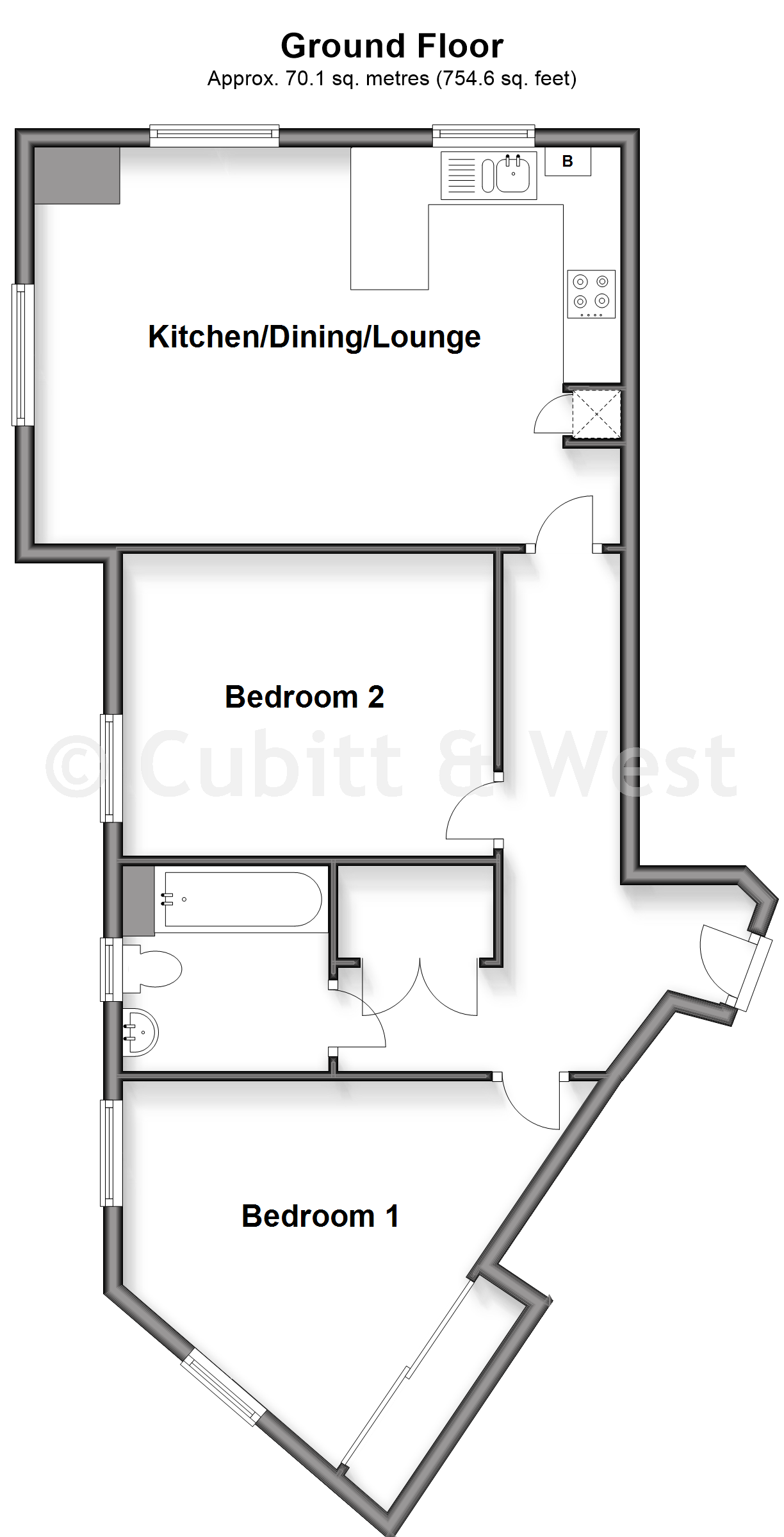 15, Sycamore Road, Cranleigh floorplan