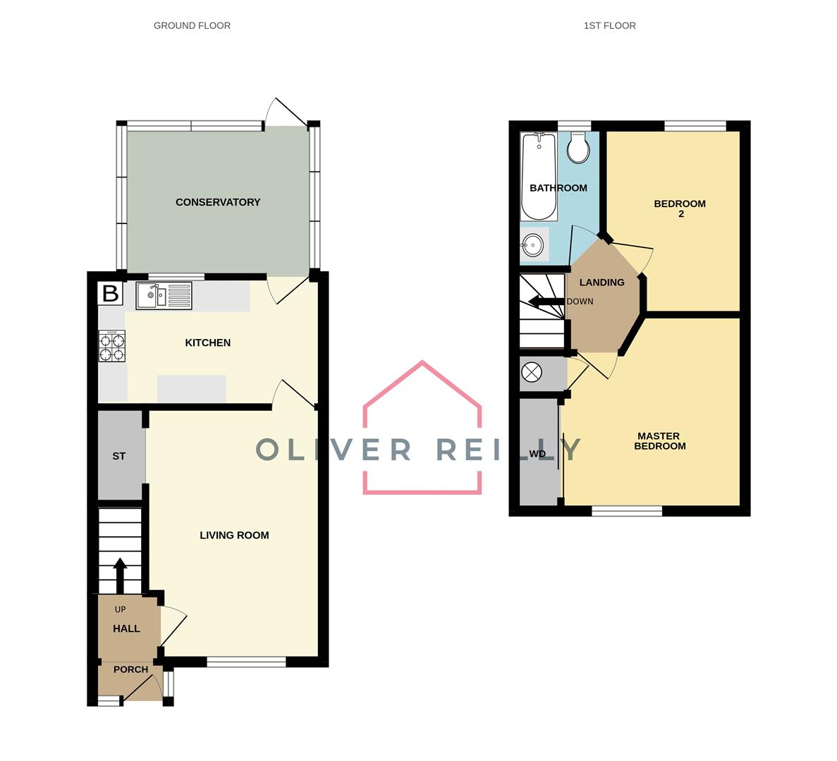 7, Clarks Lane, Newark floorplan