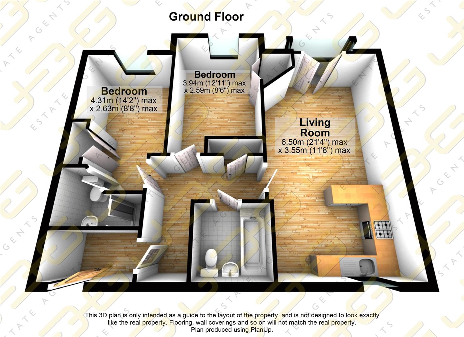 2 Bedrooms Flat for sale in Mears Beck Close, Heysham, Morecambe LA3