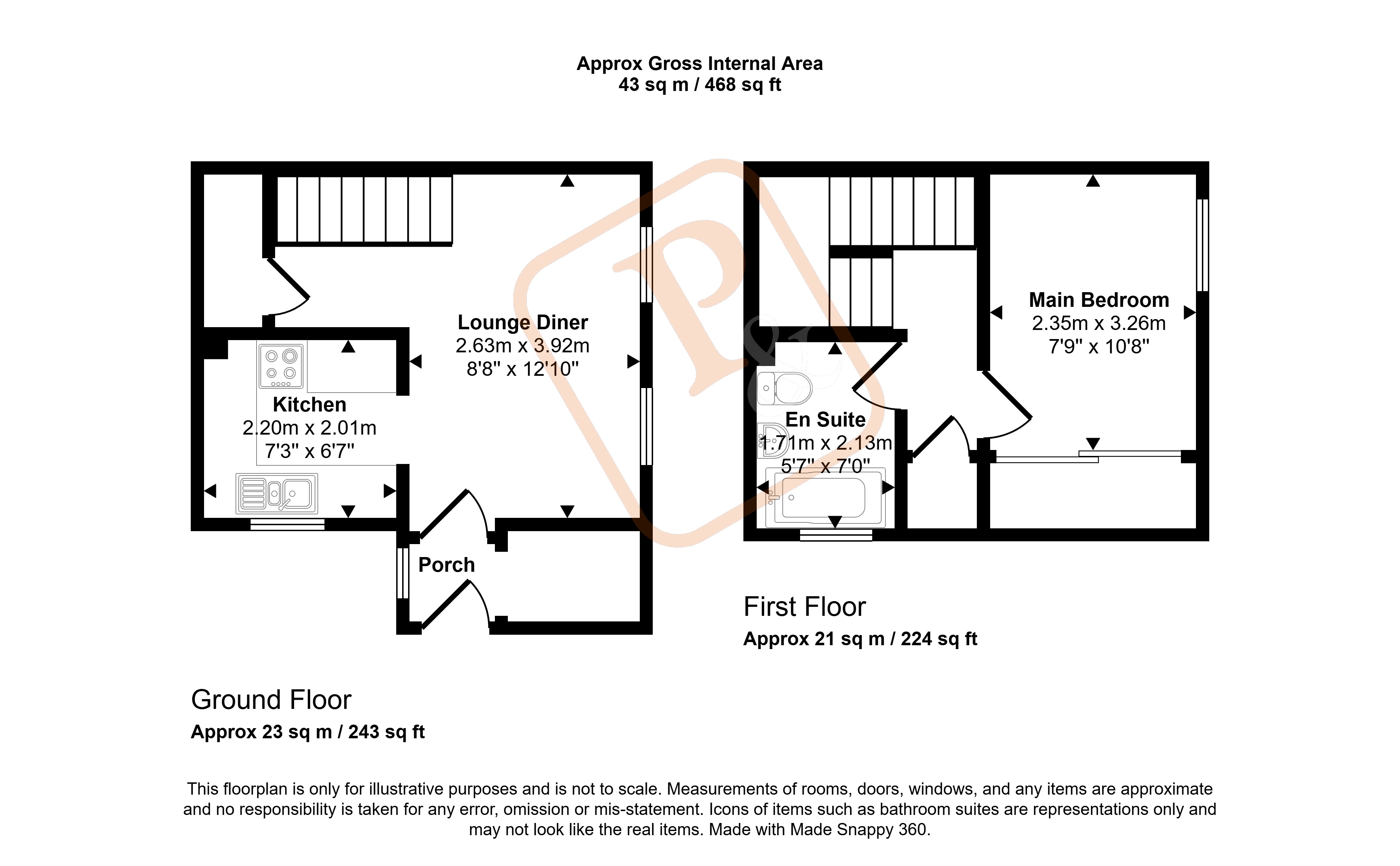 3, Bretten Close, Essex floorplan