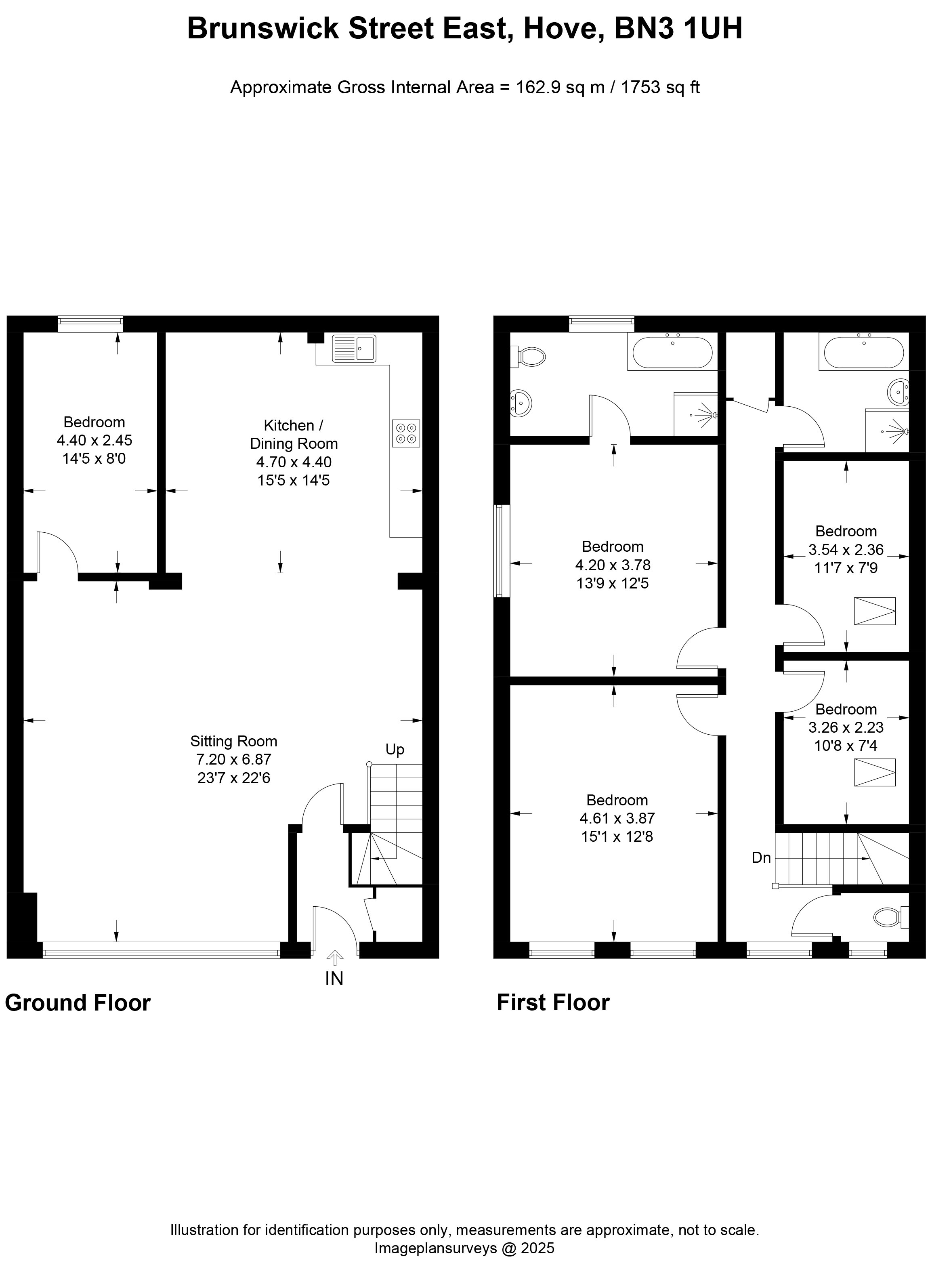 18, Brunswick Street East, Hove floorplan