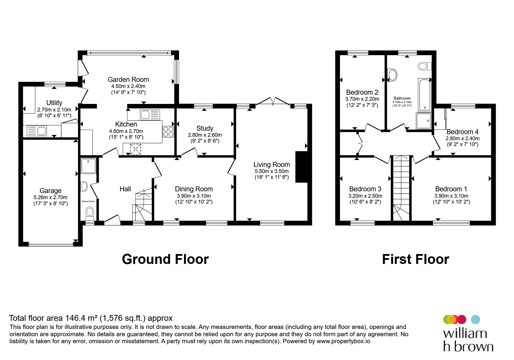 High Fields, Colby Road, Norwich floorplan