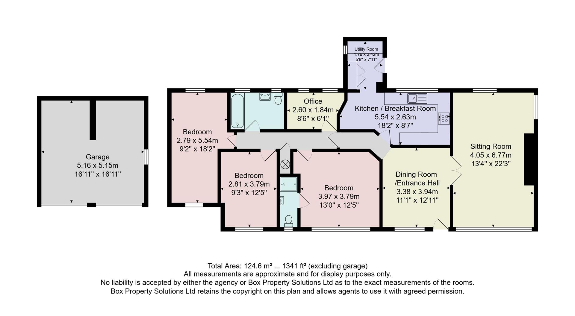 La Vacherie, 5 Castley Hall Barns, Castley Lane, Castley floorplan