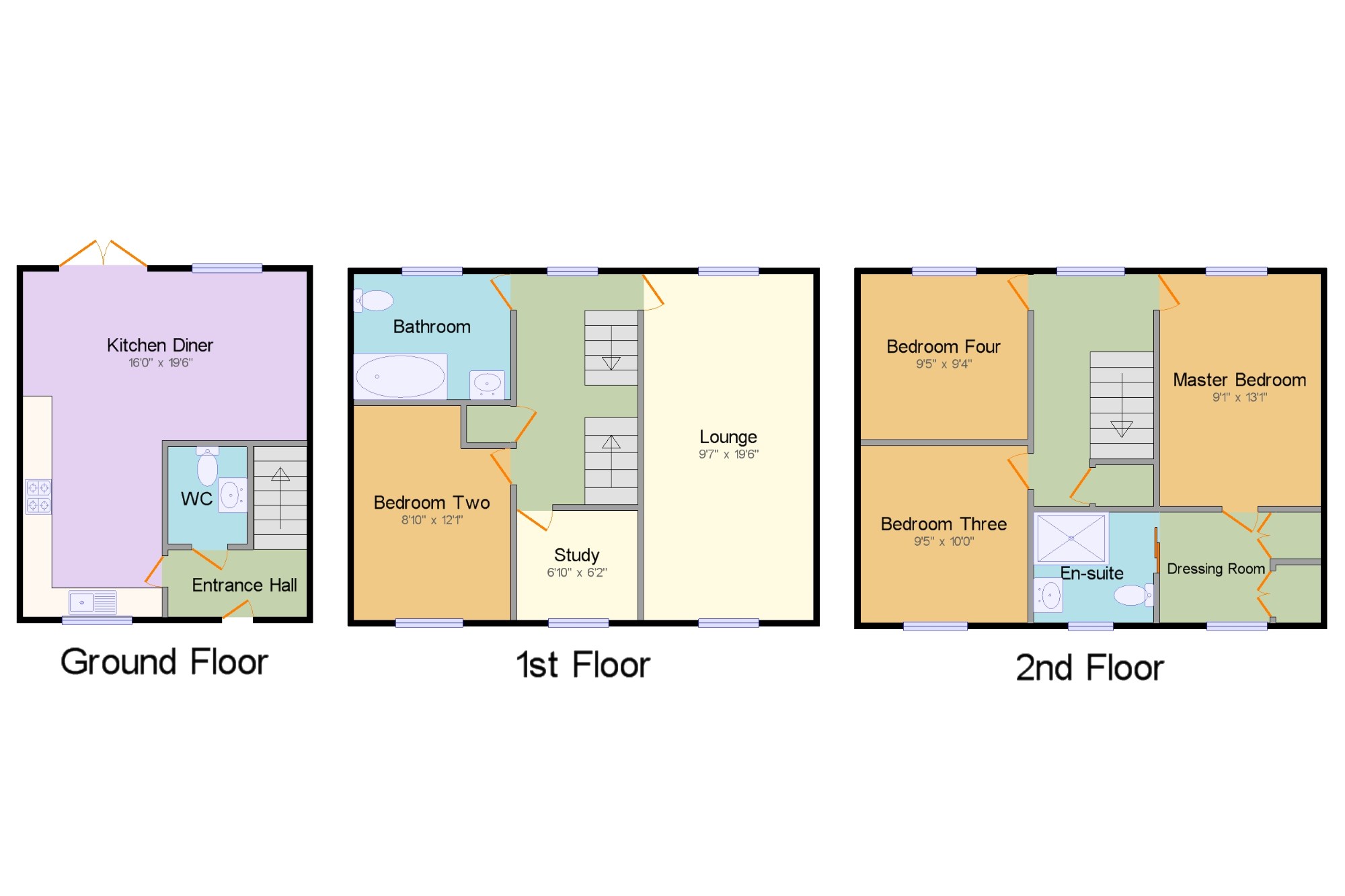 4 Bedrooms End terrace house for sale in Lundy Walk, Newton Leys, Milton Keynes, Buckinghamshire MK3