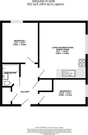 1 The Edge, High Street, 1 The Edge, High Street, Ramsgate floorplan