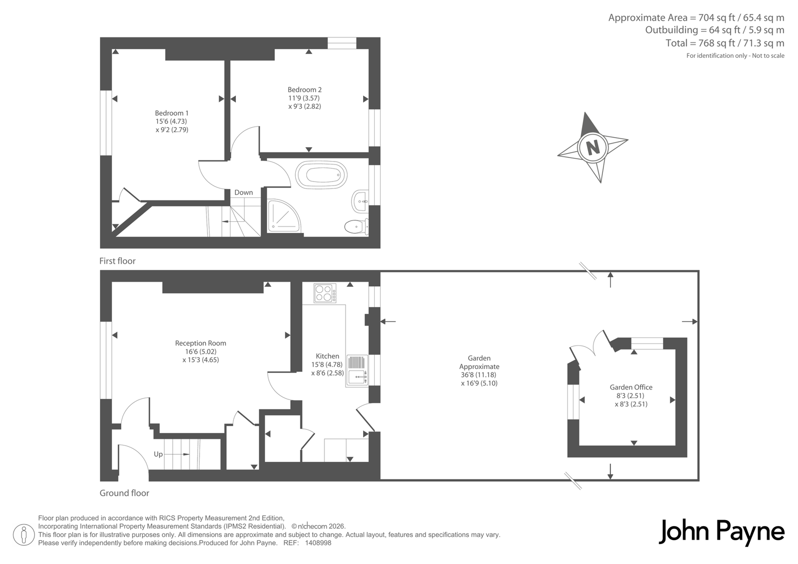 36, Maudslay Road, London floorplan