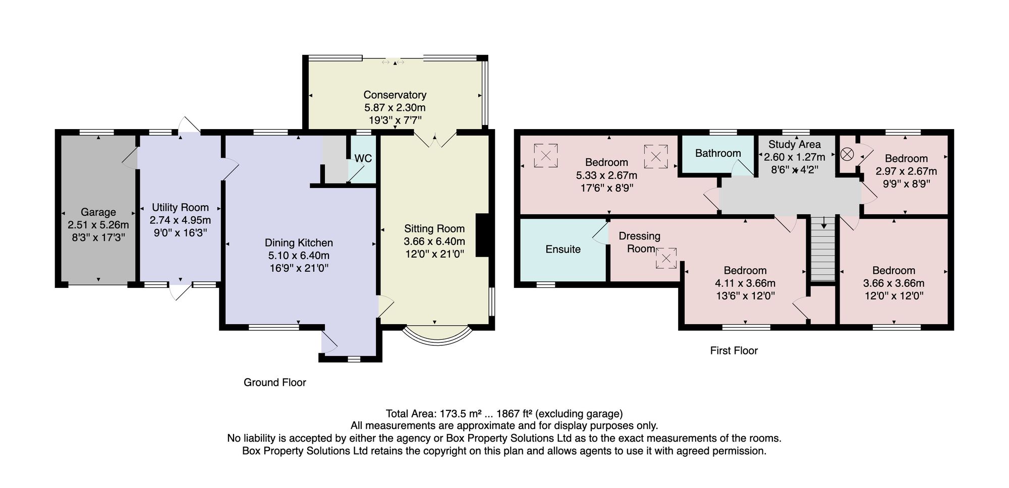 Wynreed, Knaresborough floorplan