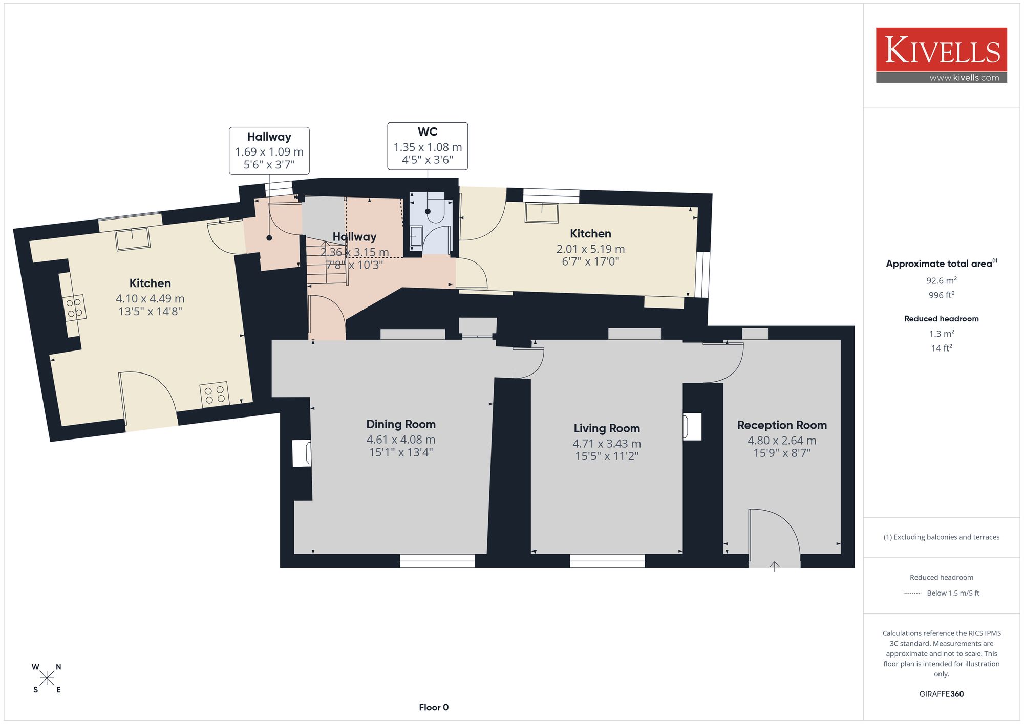 1 Lower Penhole, Launceston floorplan