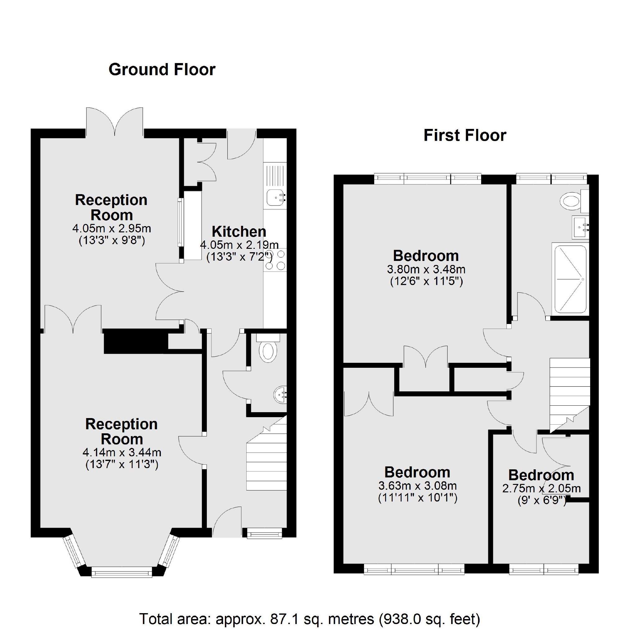 21A, Brentham Way, London floorplan