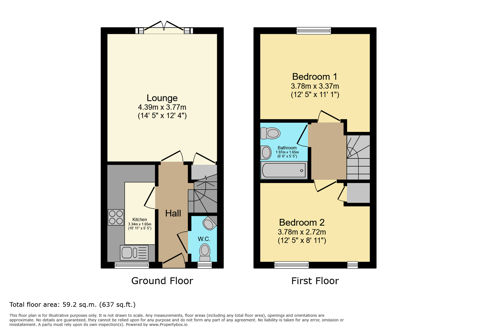 9, Went Avenue, Goole floorplan