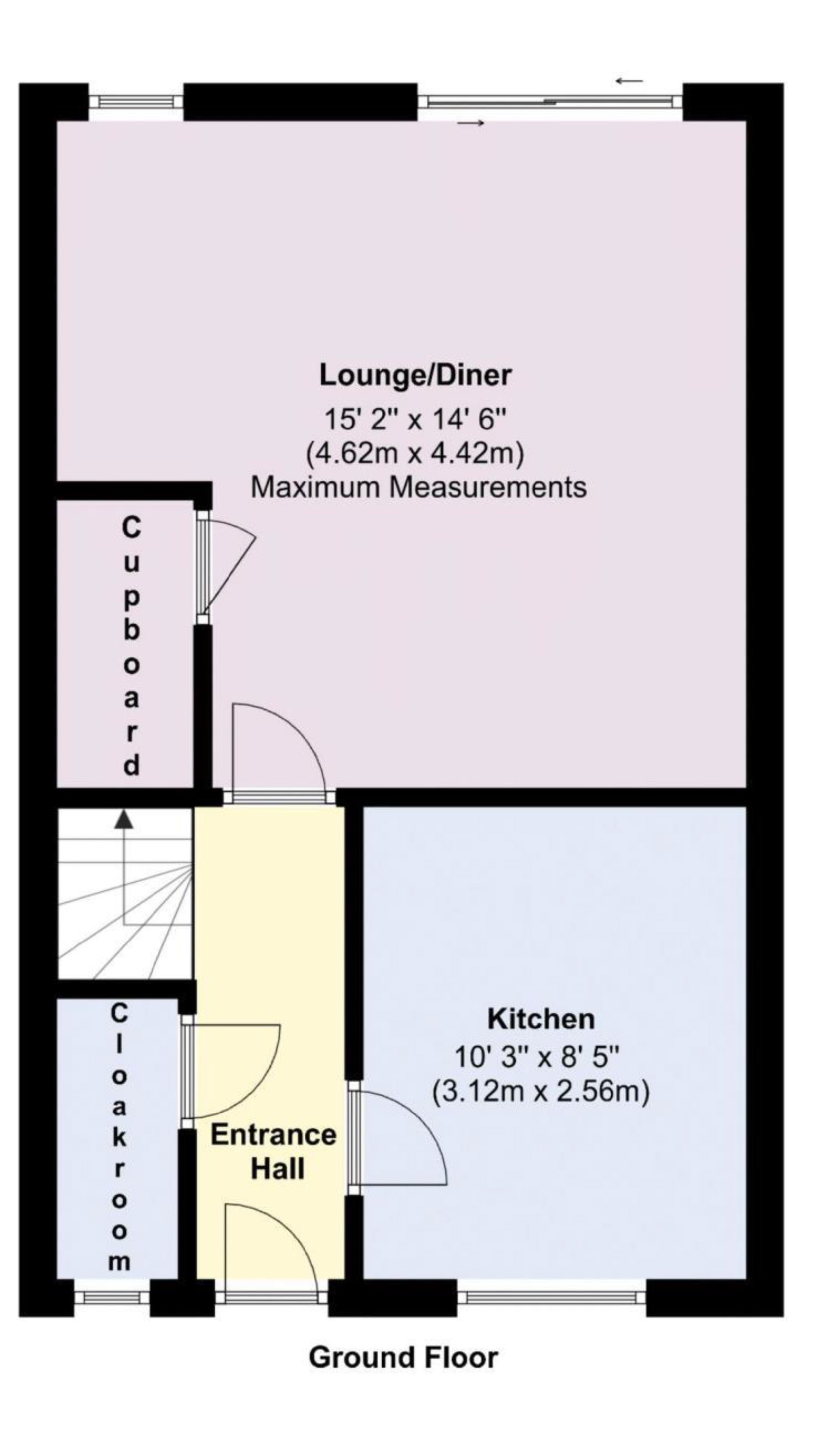 10, Caer Peris View, Fareham floorplan