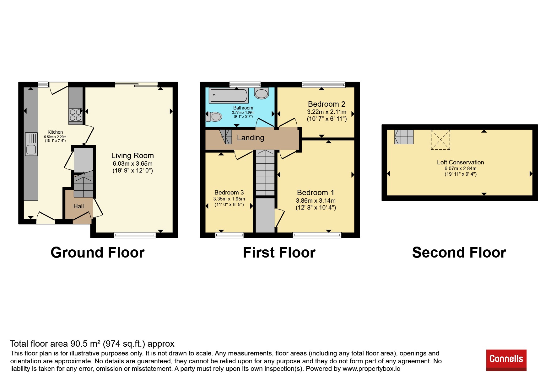 14, Osier Grove, Birmingham floorplan