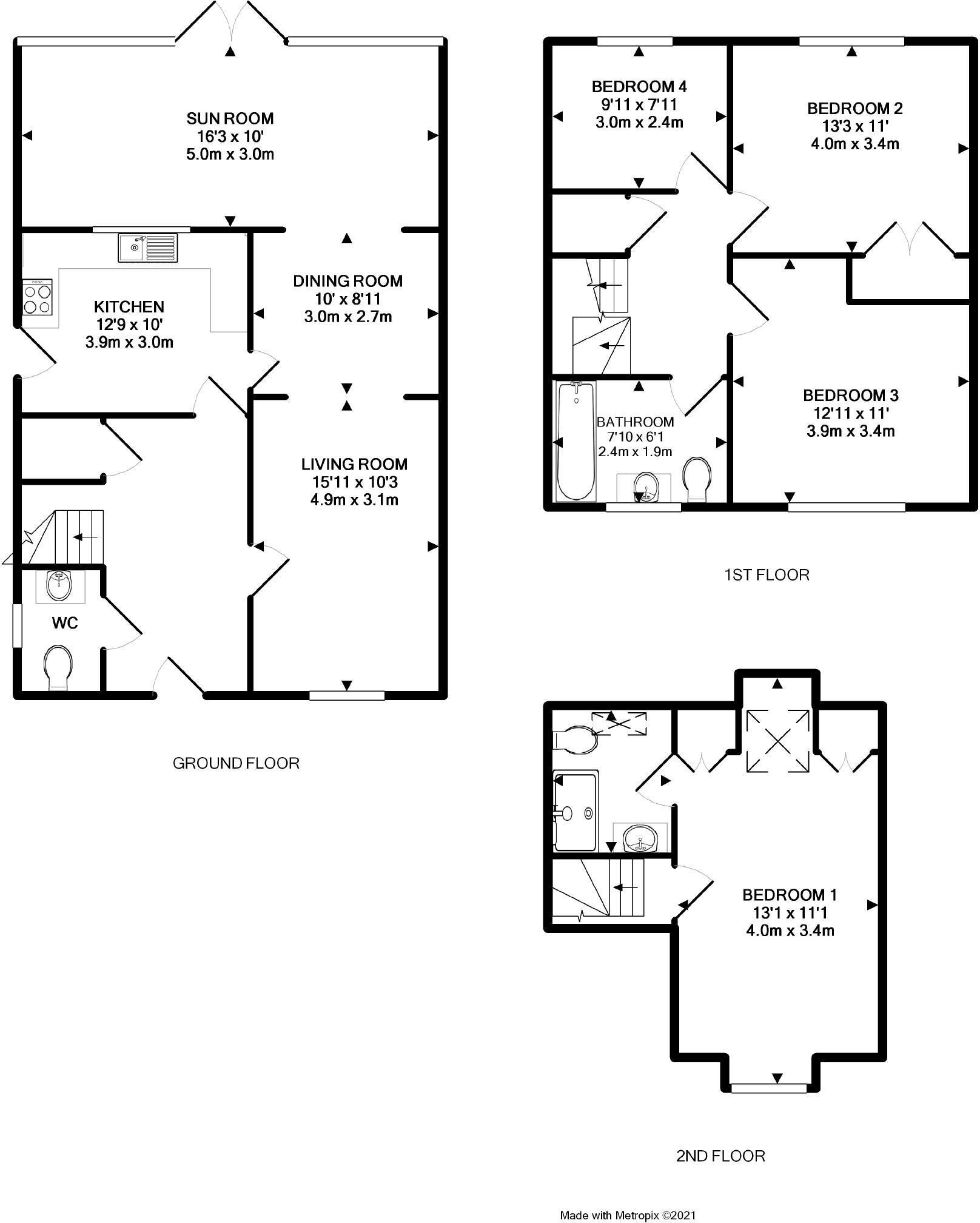 53, New Charlton Way, Bristol floorplan