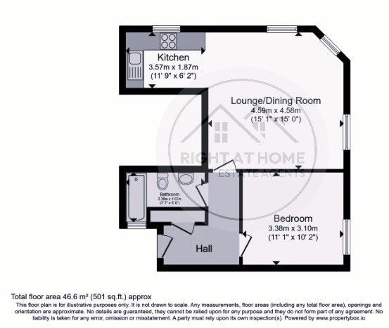 Flat 2, Peryam Court, Exeter floorplan