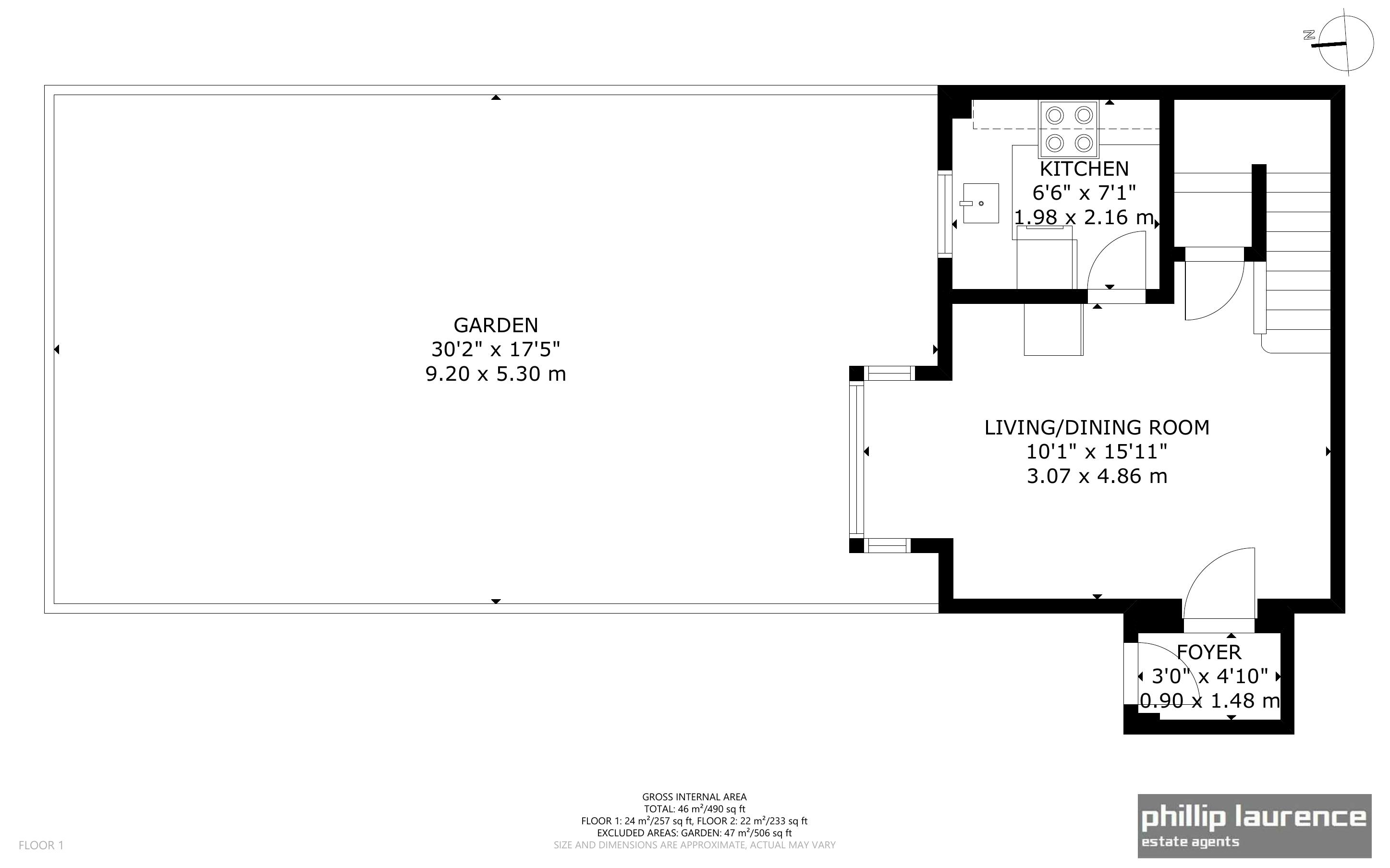 61, Boltons Lane, Harlington floorplan