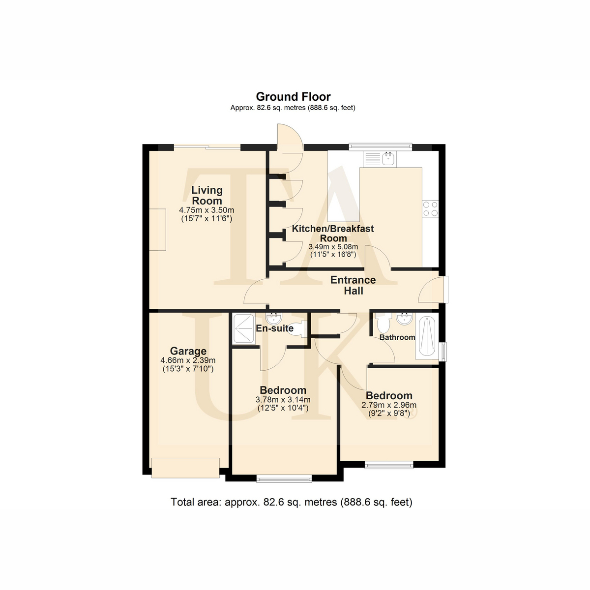 4, The Hollies, Stourport-on-severn floorplan