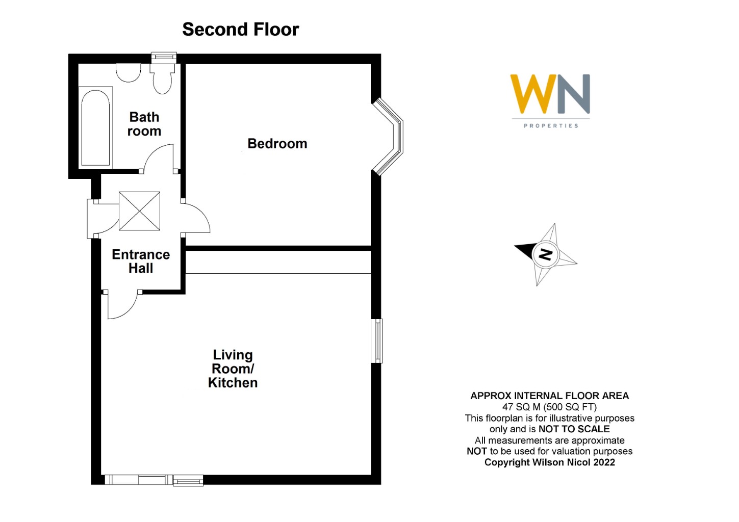 Flat 5, Ardleigh Lodge, Hutton Road, Brentwood floorplan
