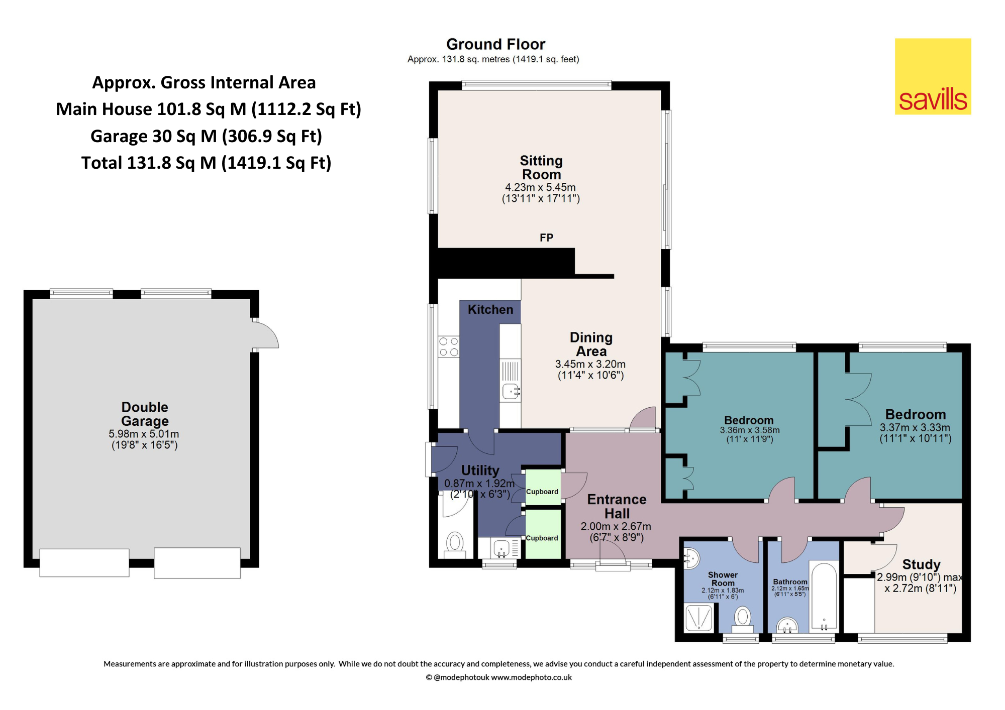 23, Beacon Hill, Witham floorplan