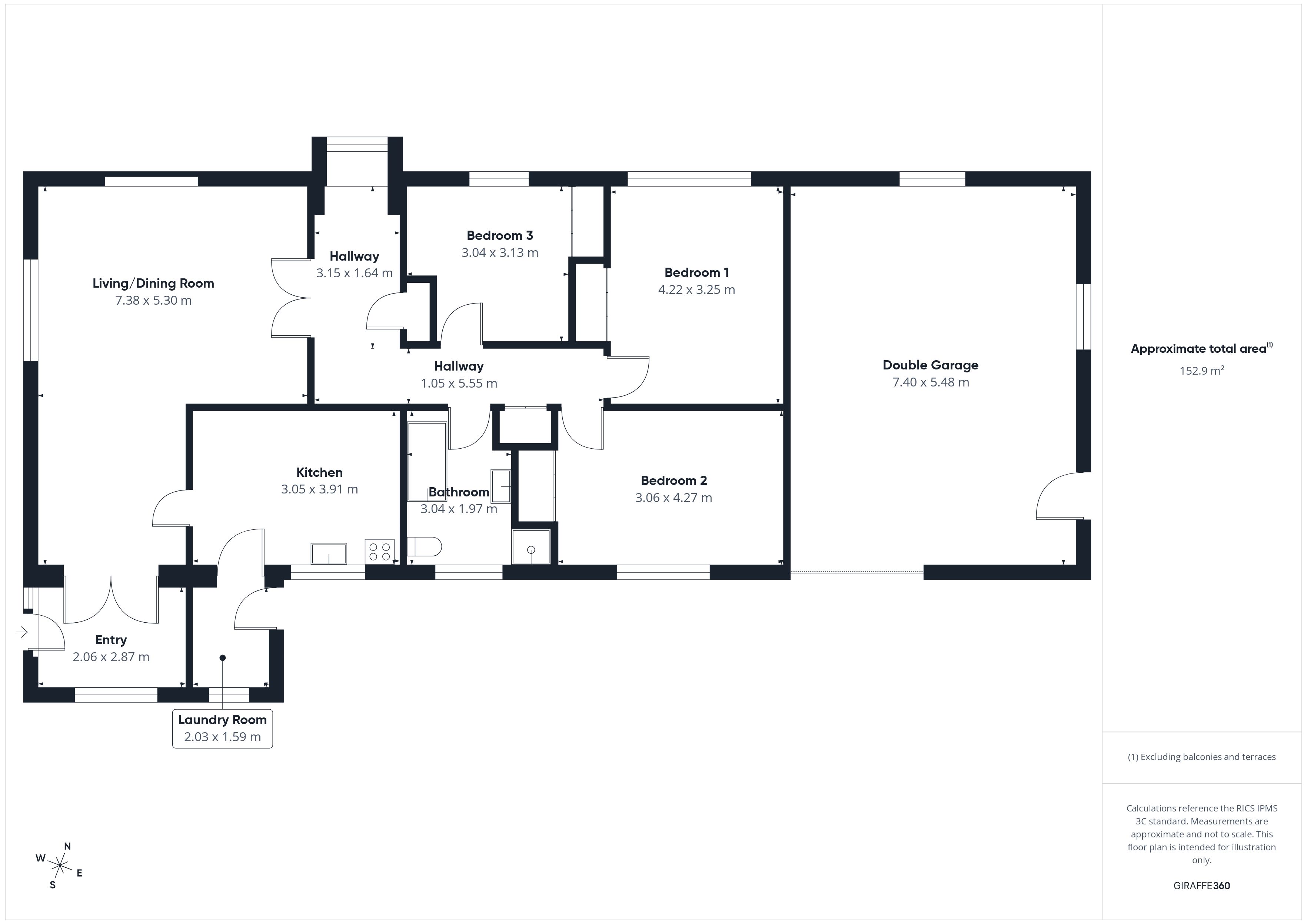 Outgang Road, Cumbria floorplan