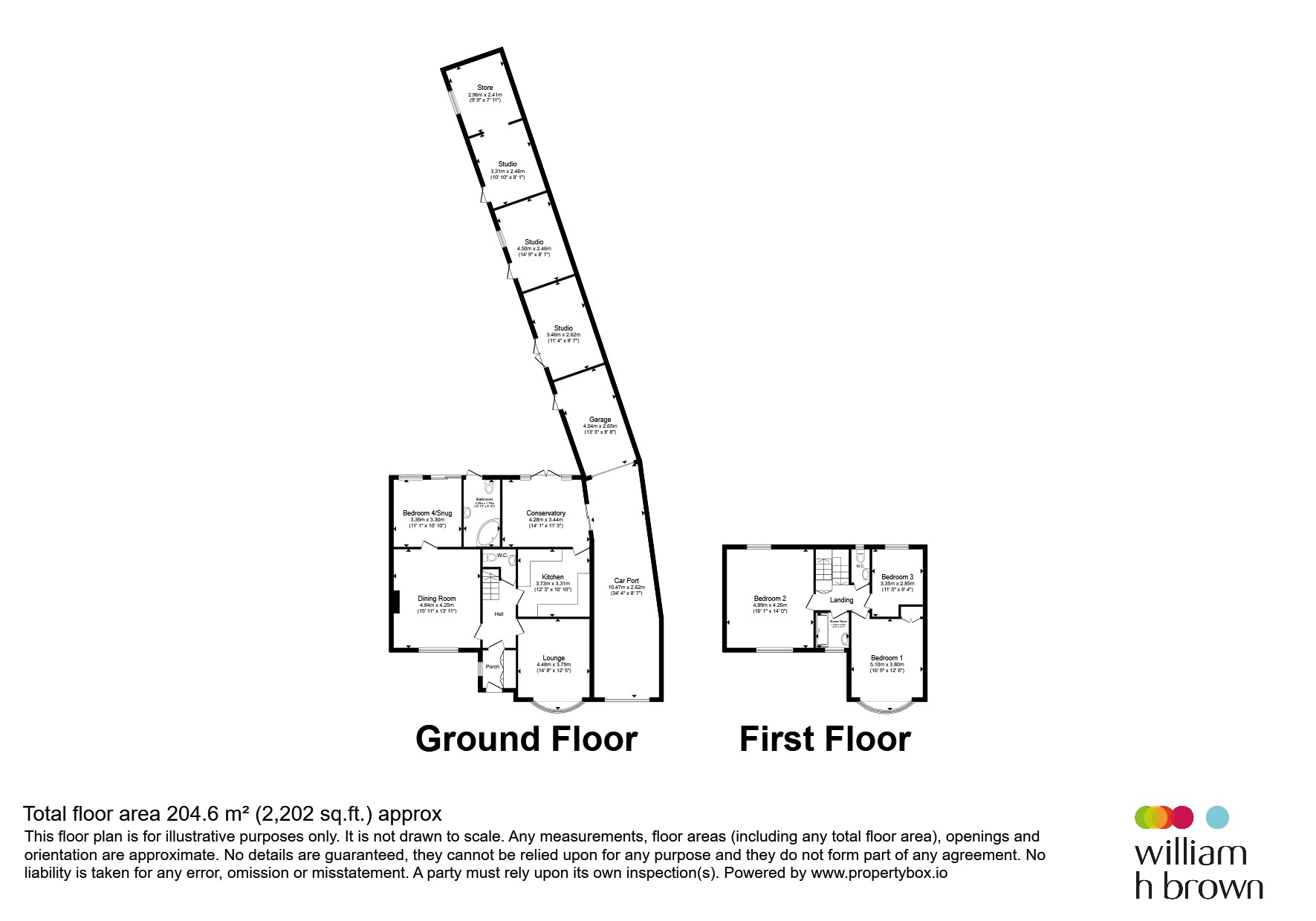 599, Felixstowe Road, Ipswich floorplan