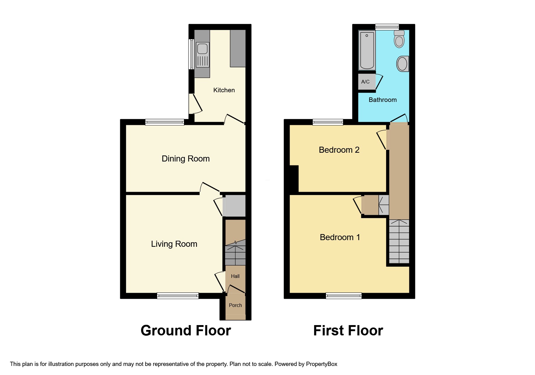 Horns Cross, Bideford EX39, 2 bedroom semidetached house for sale