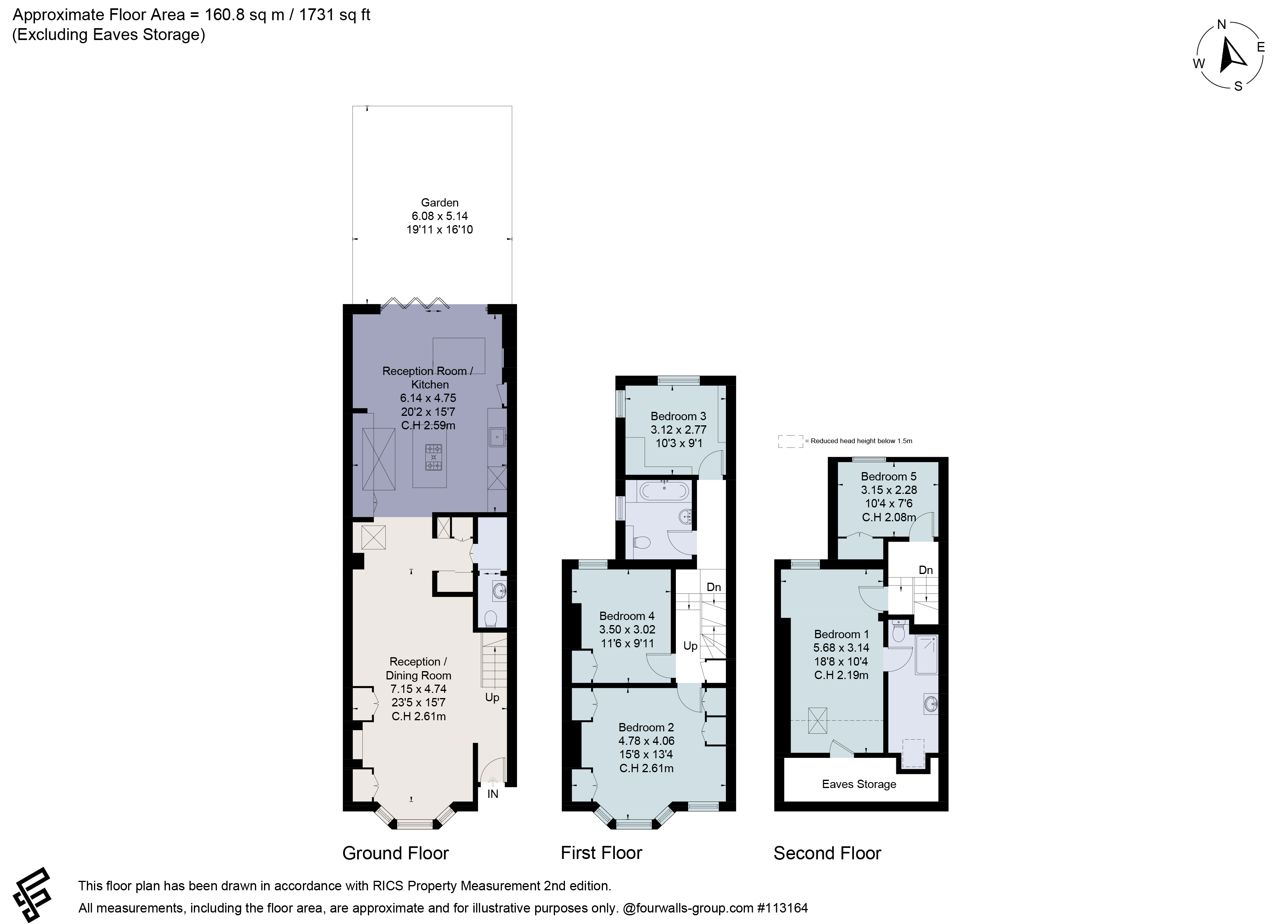 8, Friston Street, London floorplan