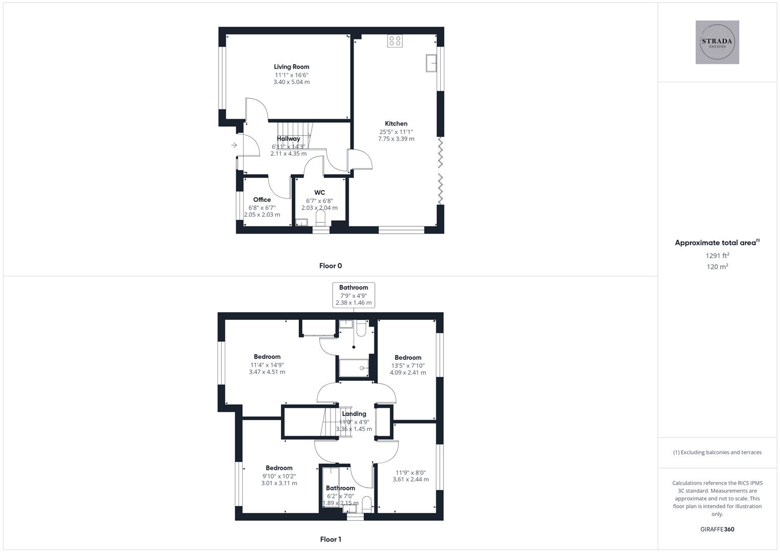 18, Skylark Road, Chesterfield floorplan