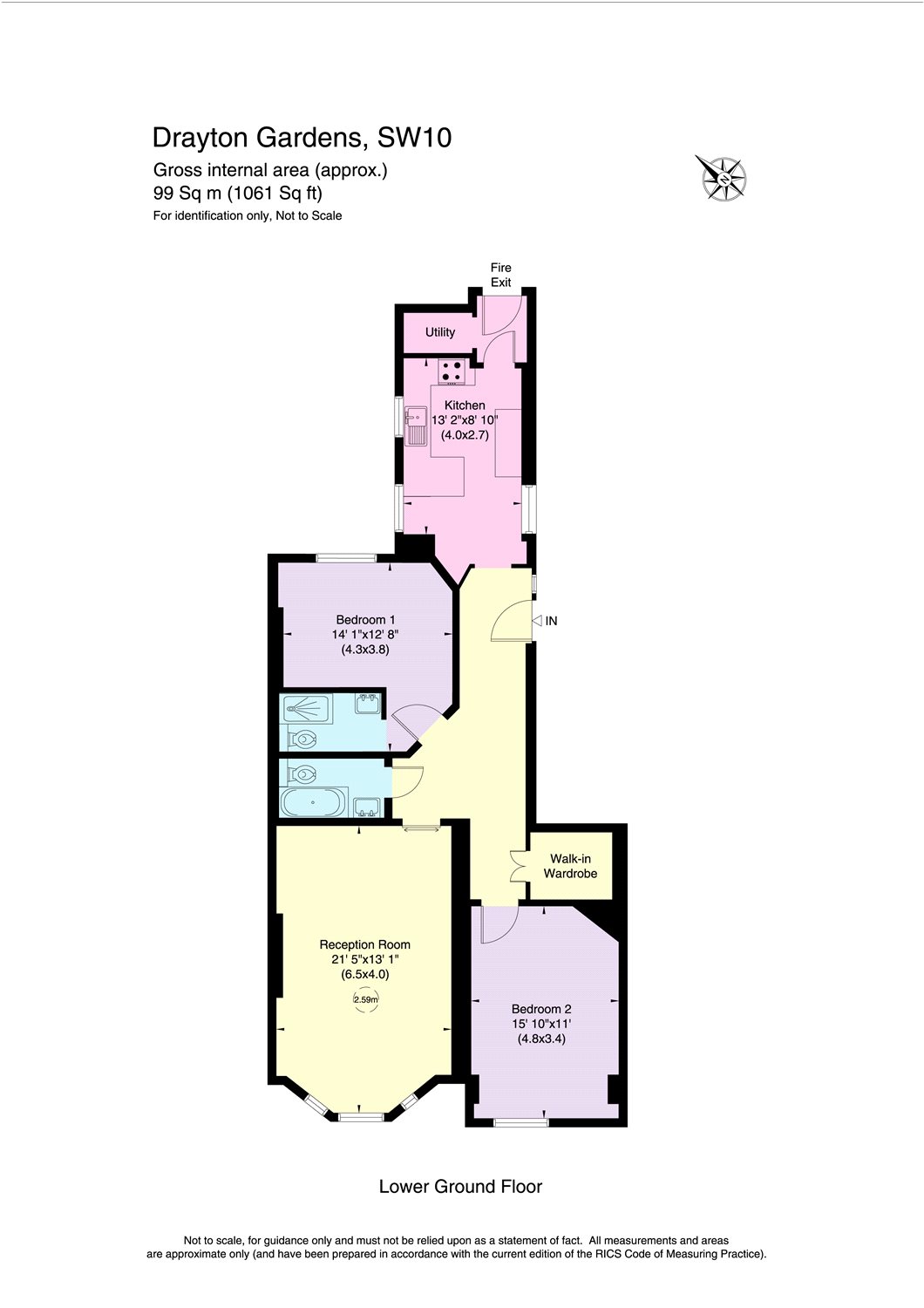 51, Drayton Gardens, London floorplan