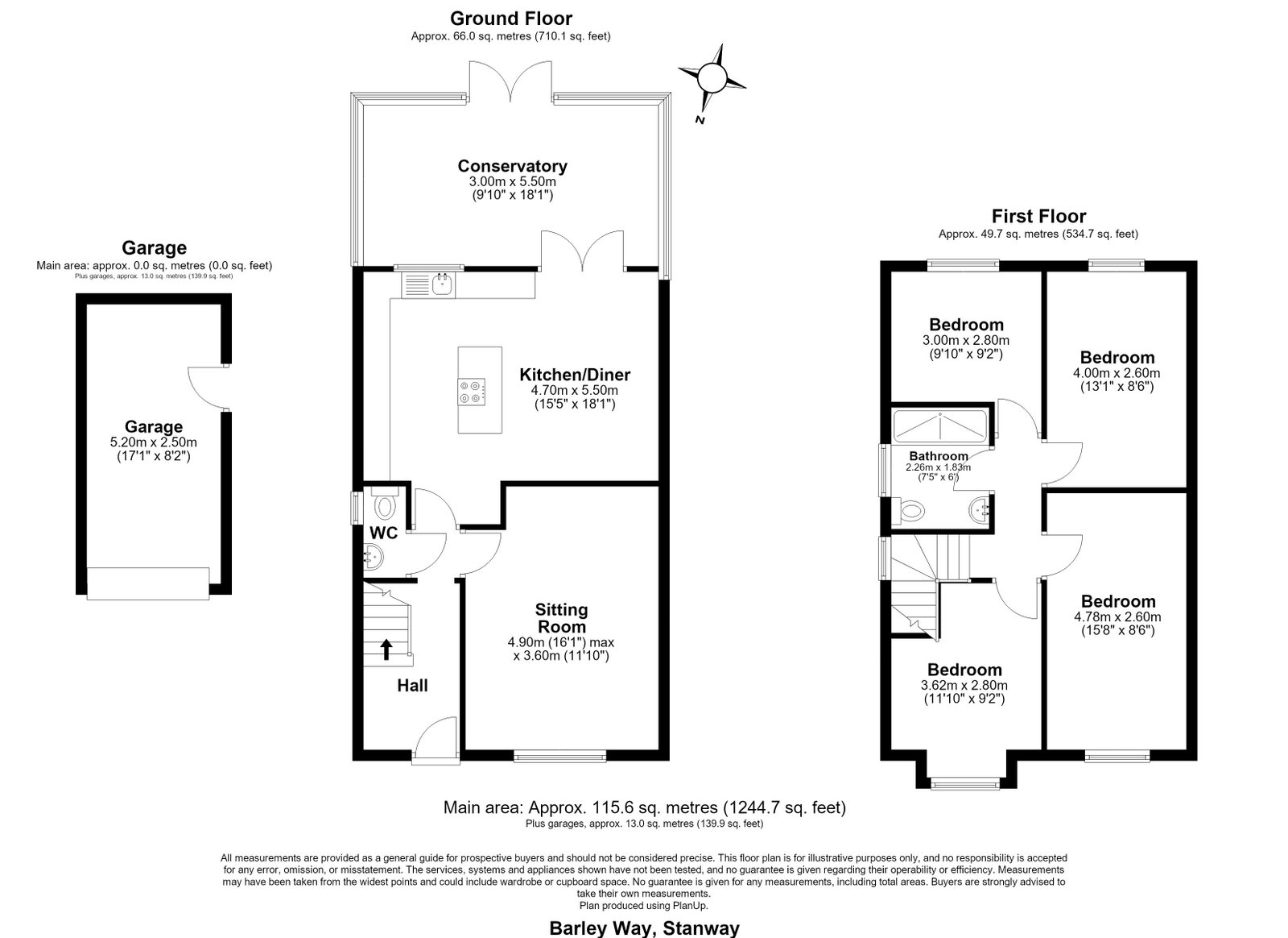 Barley Way, Colchester floorplan