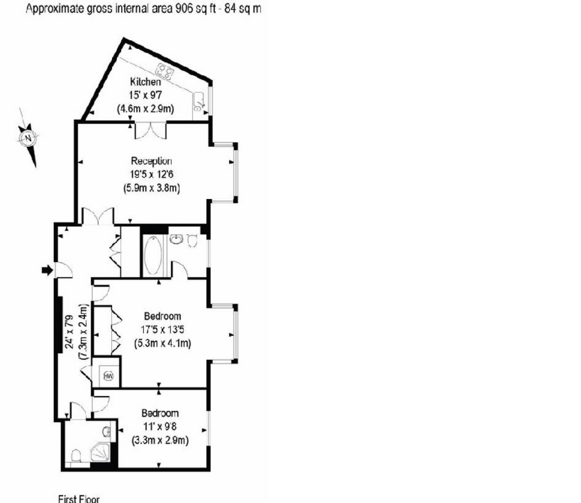 2 Bedrooms Flat to rent in Kidderpore Avenue, Hampstead, London NW3