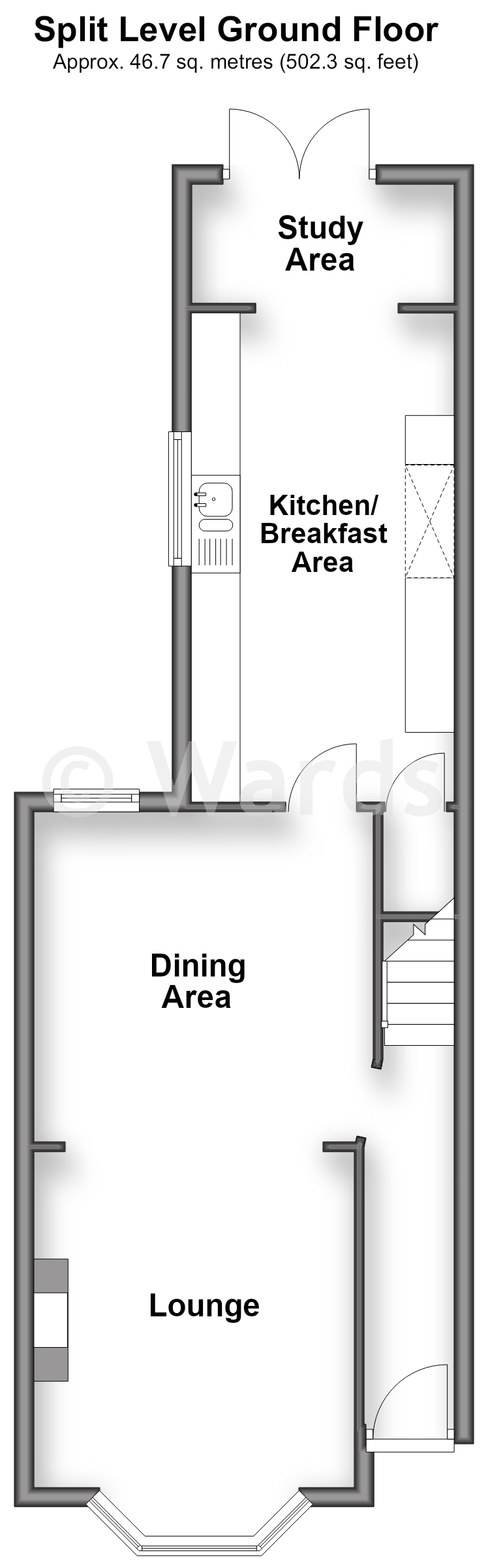 49, Monins Road, Dover floorplan