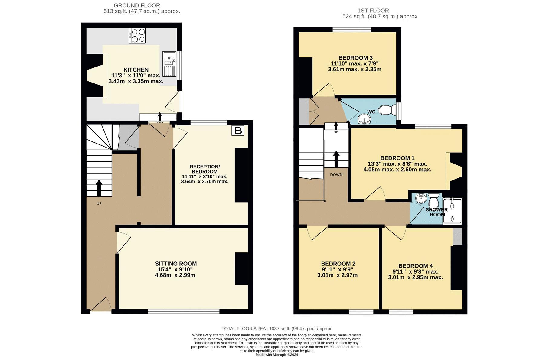 11, St. Martins Terrace, Canterbury floorplan