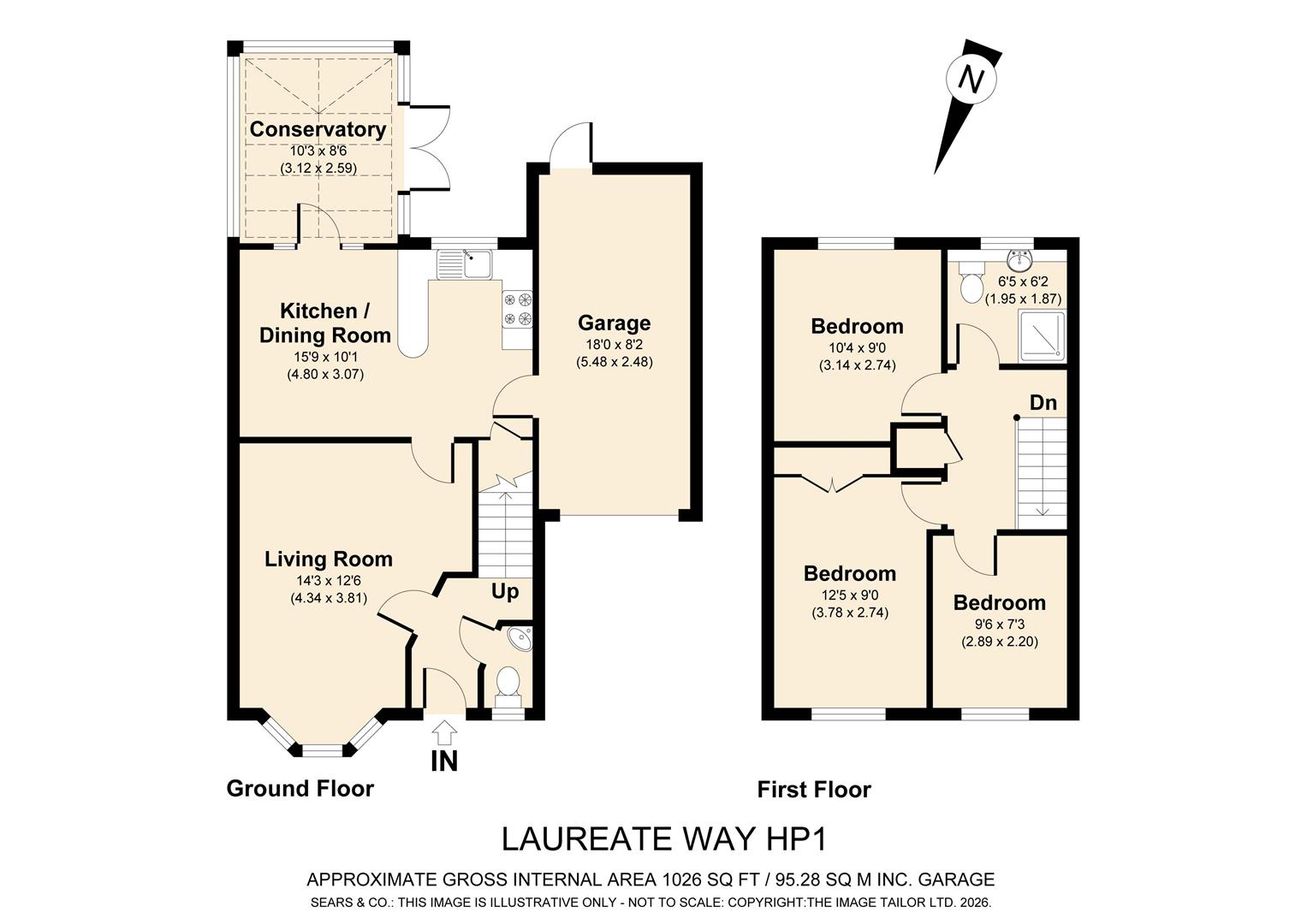 65, Laureate Way, Hemel Hempstead floorplan
