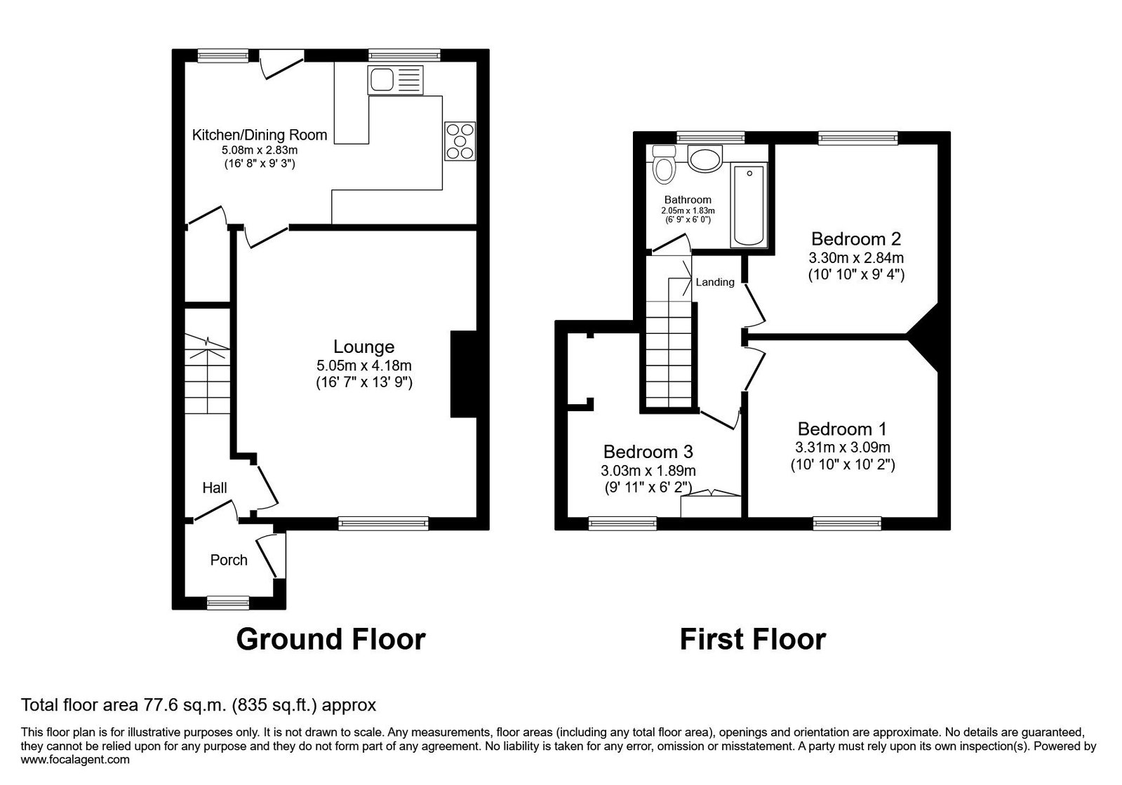 23, Church Street, Macclesfield floorplan