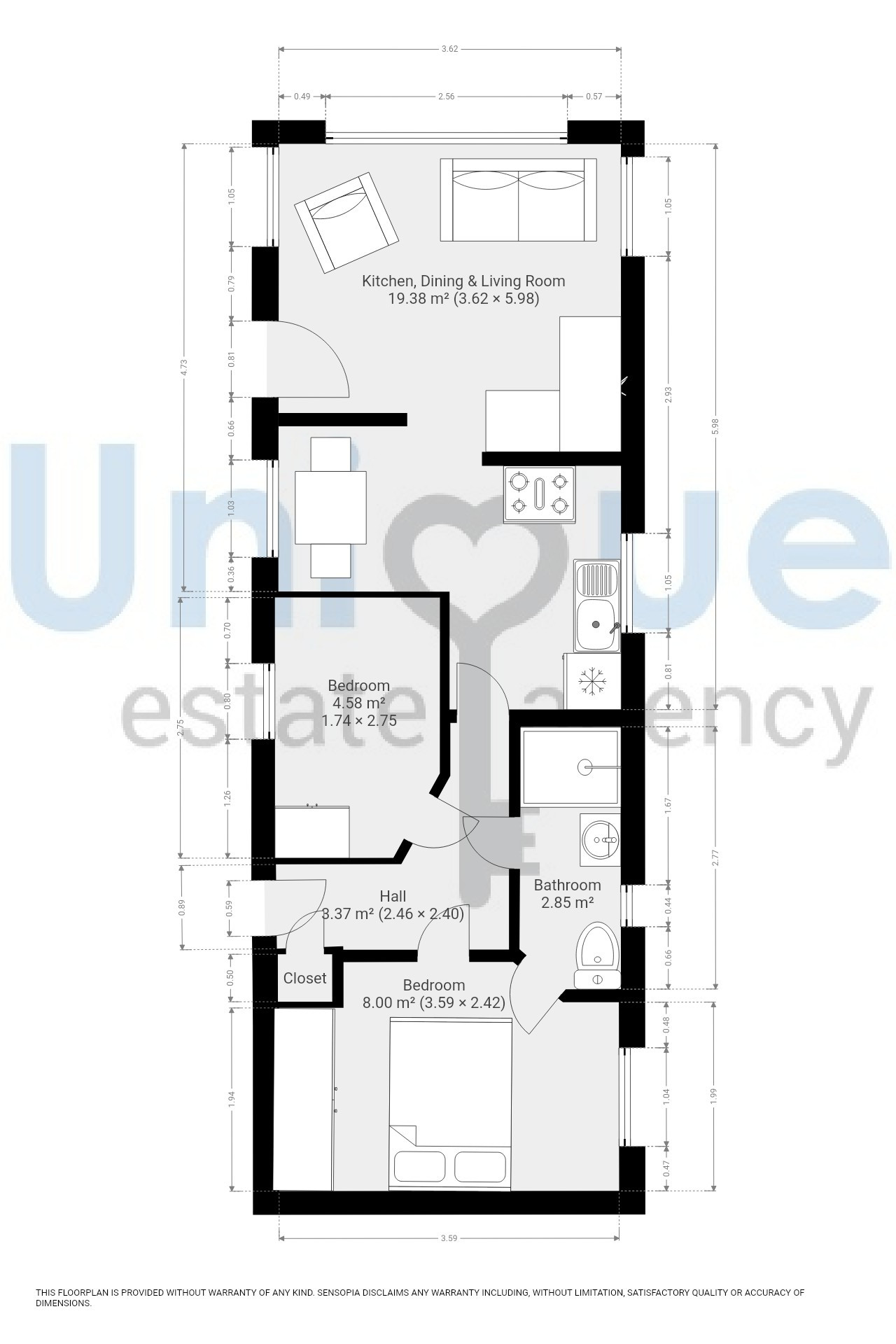 18, Ingledene Caravan Site, Thornton-Cleveleys floorplan