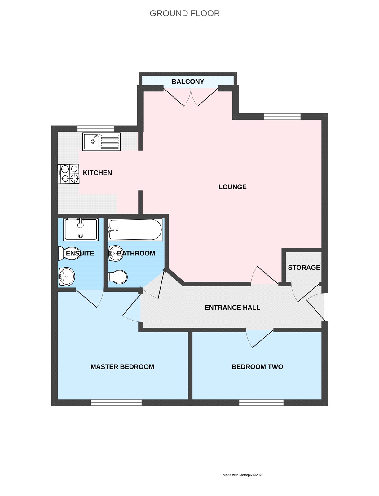27, Millport Road, West Midlands floorplan