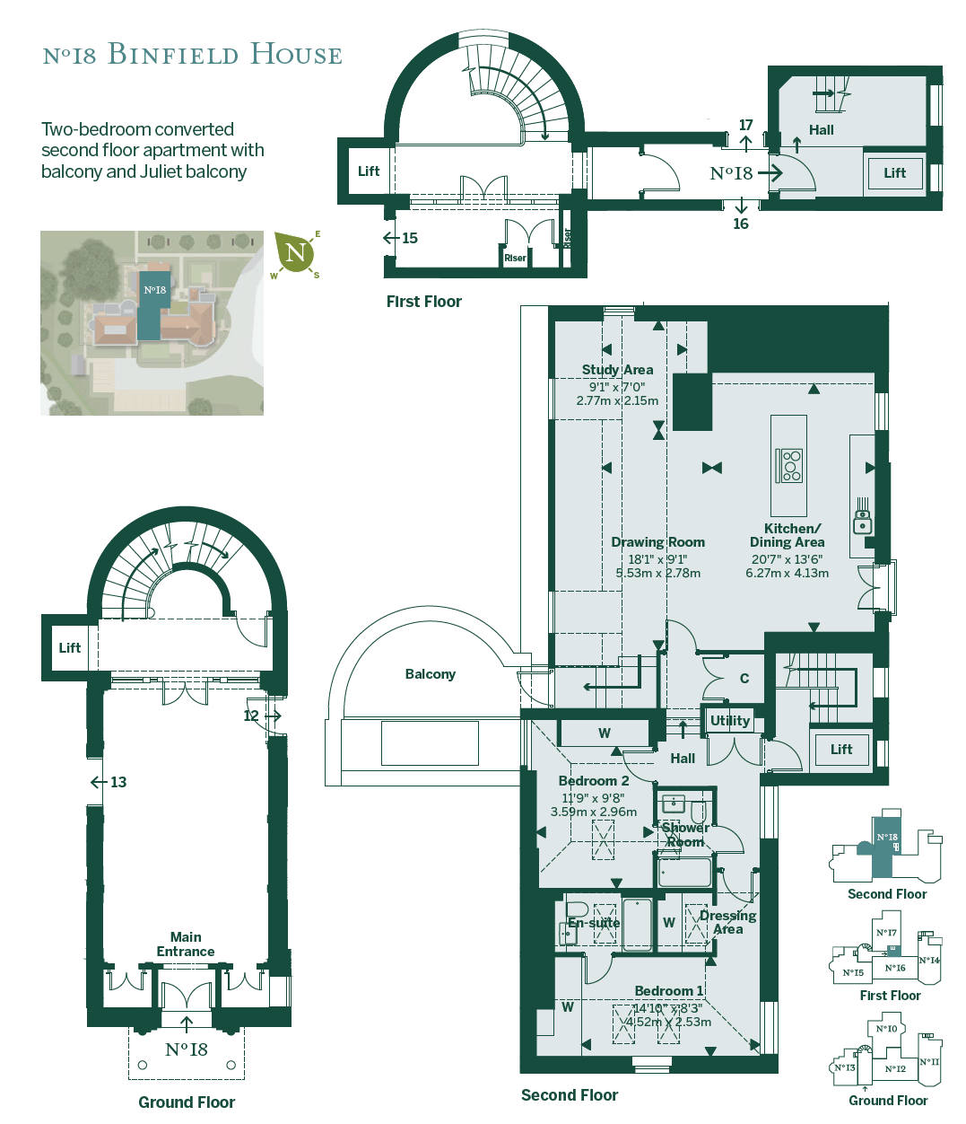 No.18 Binfield House,, Binfield House, Bracknell floorplan