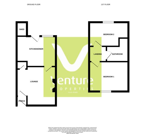 12, Lowson Street, Darlington floorplan