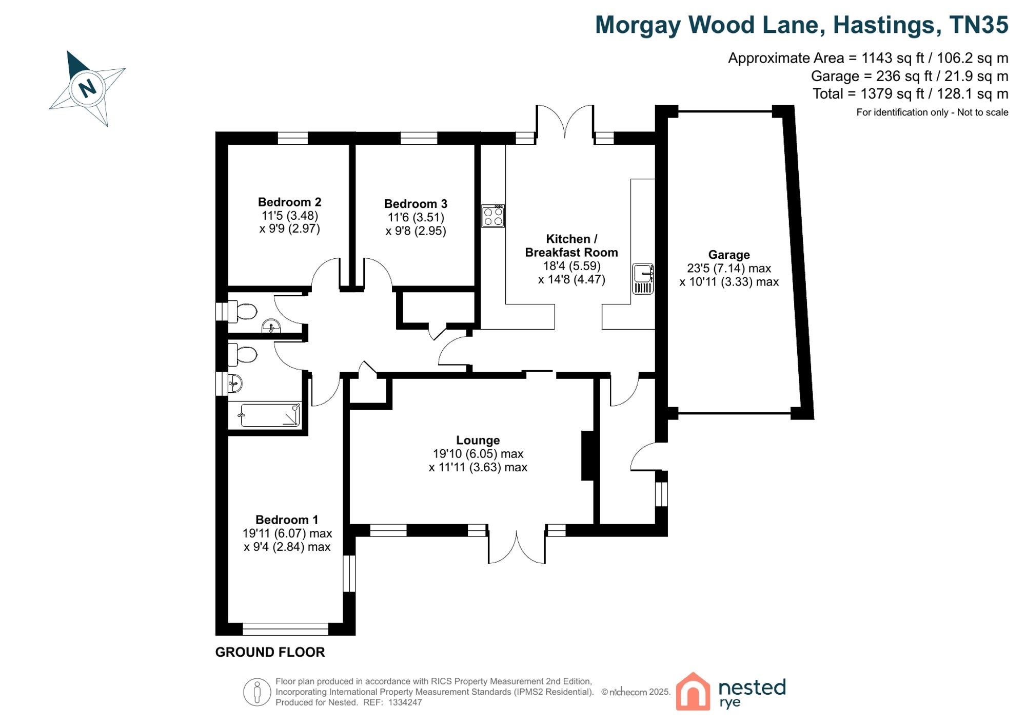 Wharfedale Morgay Wood Lane, Hastings floorplan