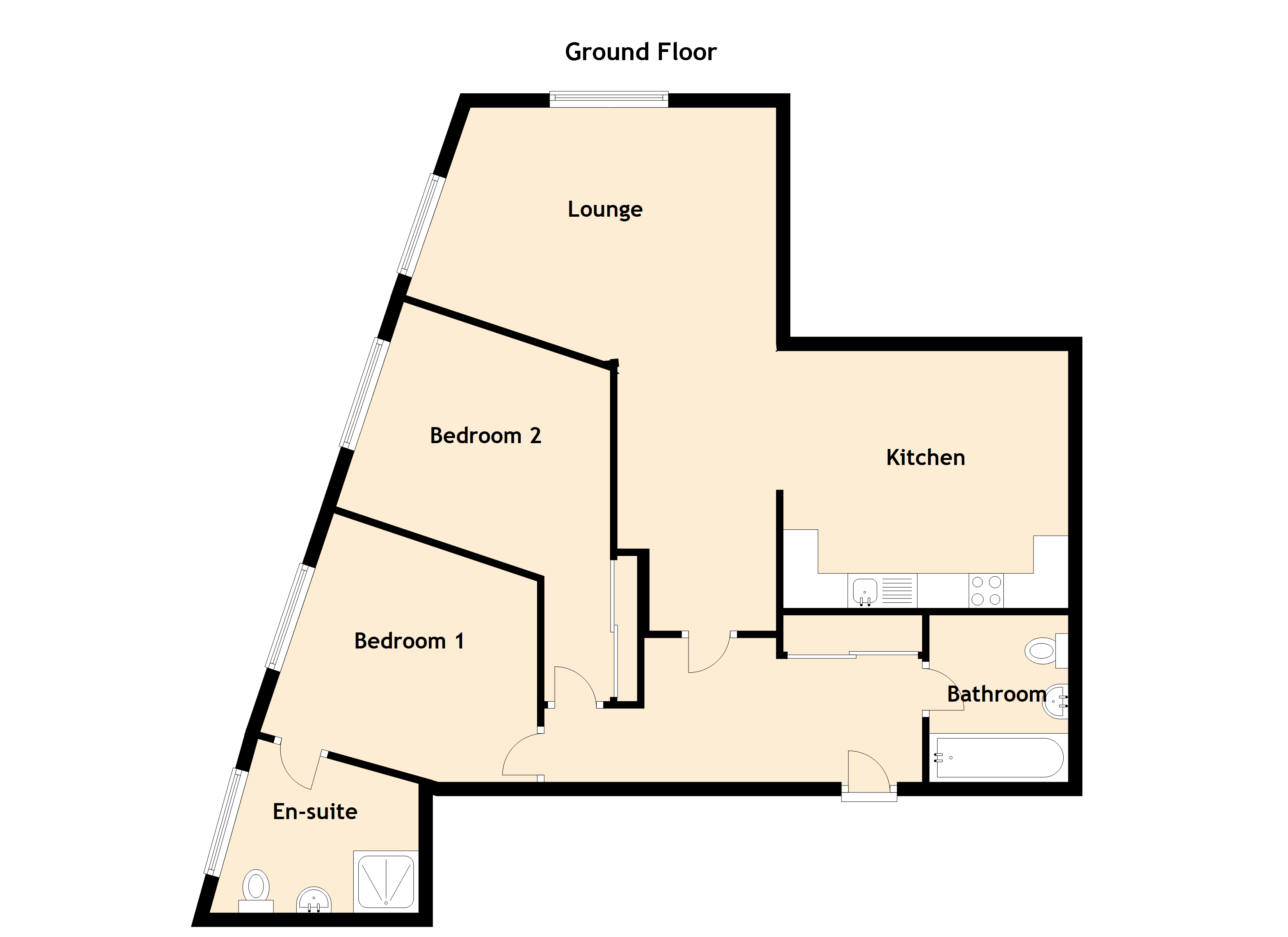 2 Bedrooms Flat for sale in Castlemilk Road, Kings Park, Glasgow G44